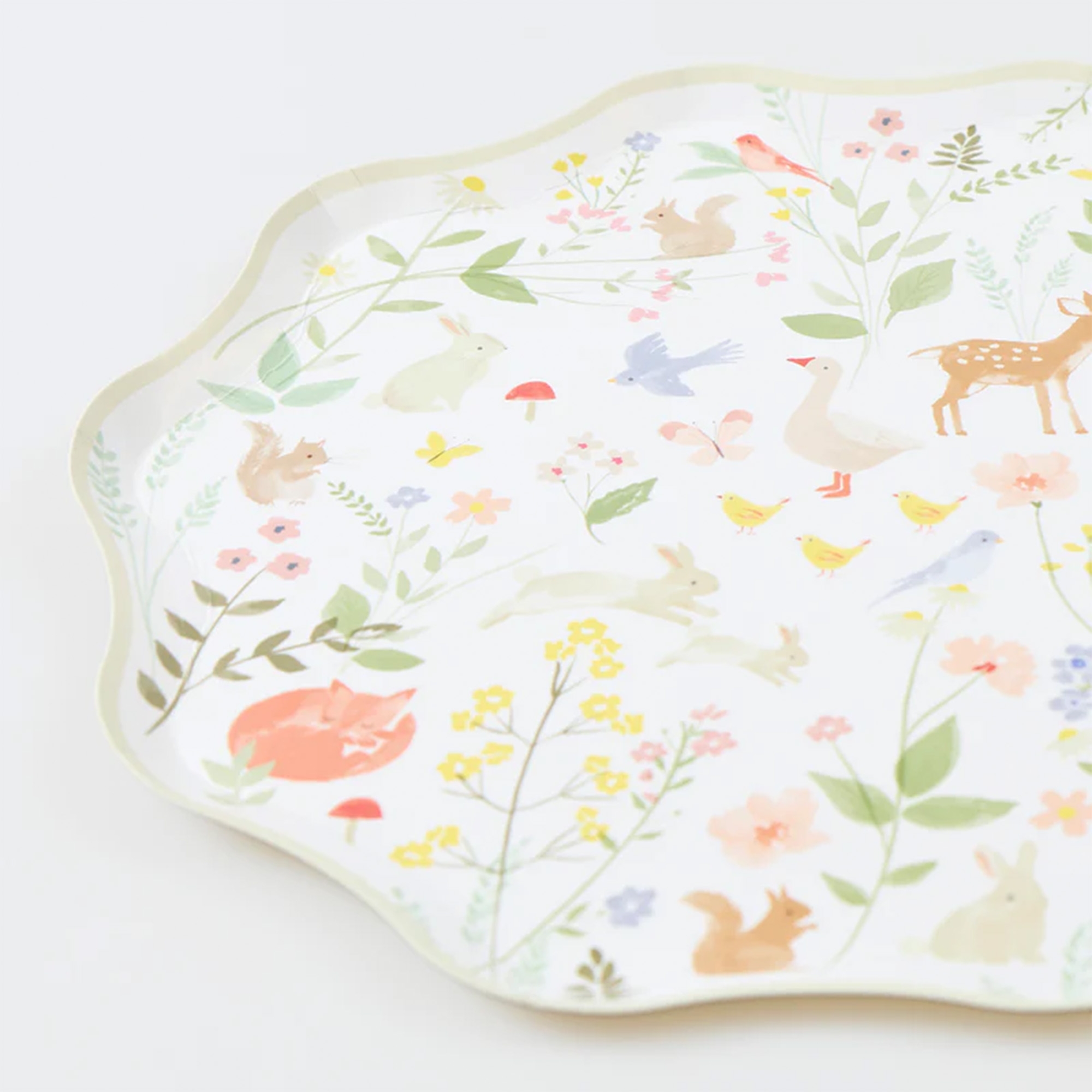 Meri Meri - 8 kleine Teller "Little Animals"