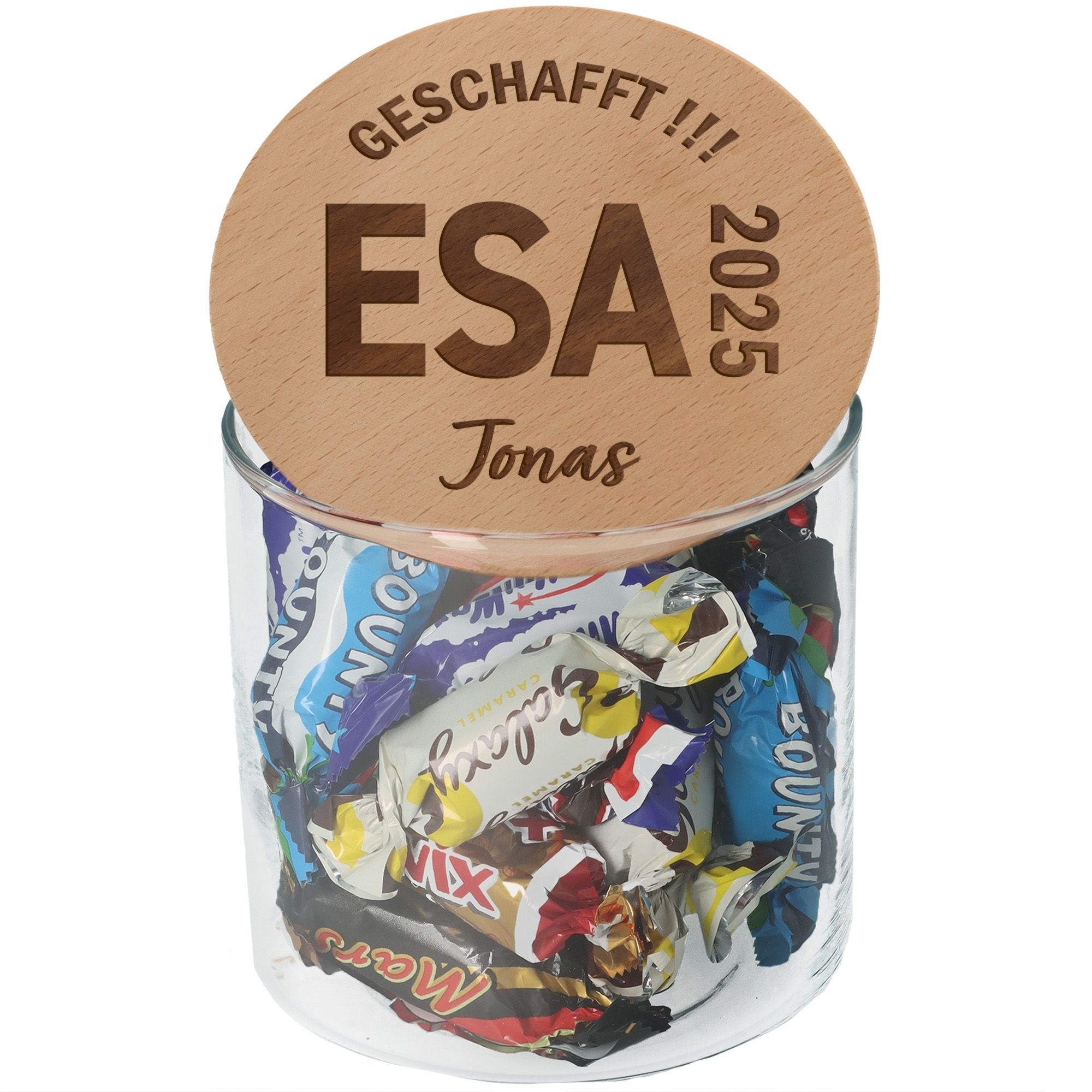 Geschenkglas ESA 2025 "Name" Krug