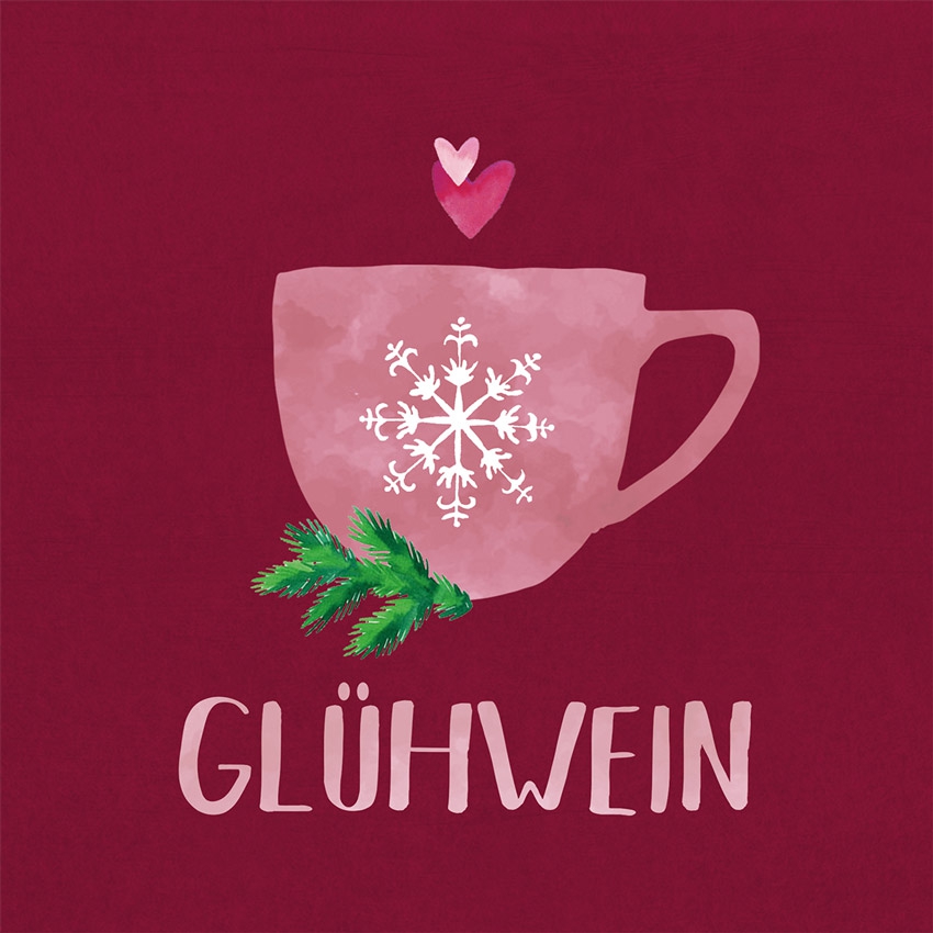 20 Servietten "Glühwein" 20 Servietten "Glühwein"