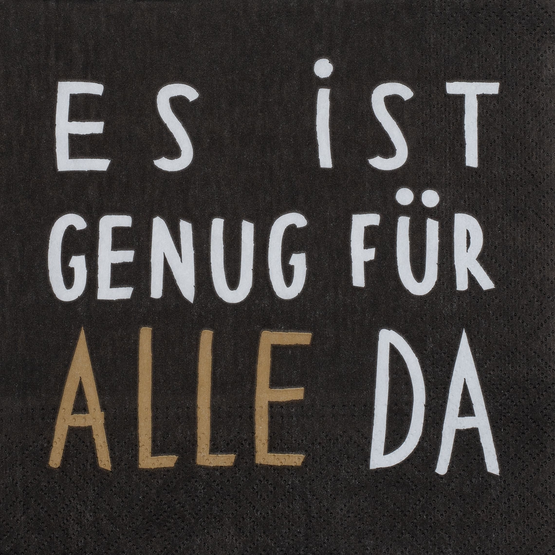 Räder Design - 20 Servietten "Es ist genug für alle da"