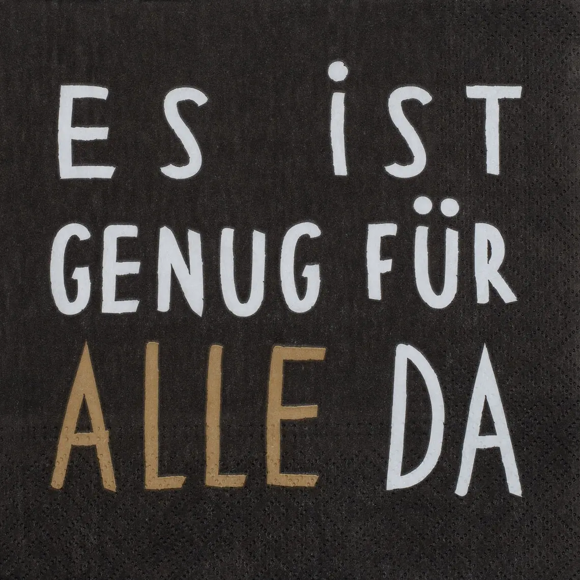Räder Design - 20 Servietten "Es ist genug für alle da"