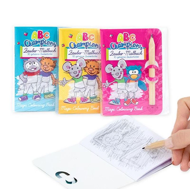 Zauber Malbuch mit Bleistift