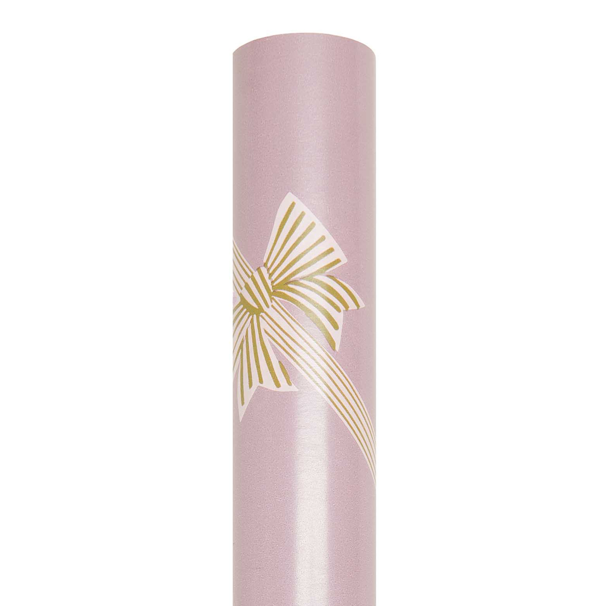 Geschenkpapier auf Rolle "Gestreifte Schleifen" 2m Geschenkpapier auf Rolle "Gestreifte Schleifen" 2m