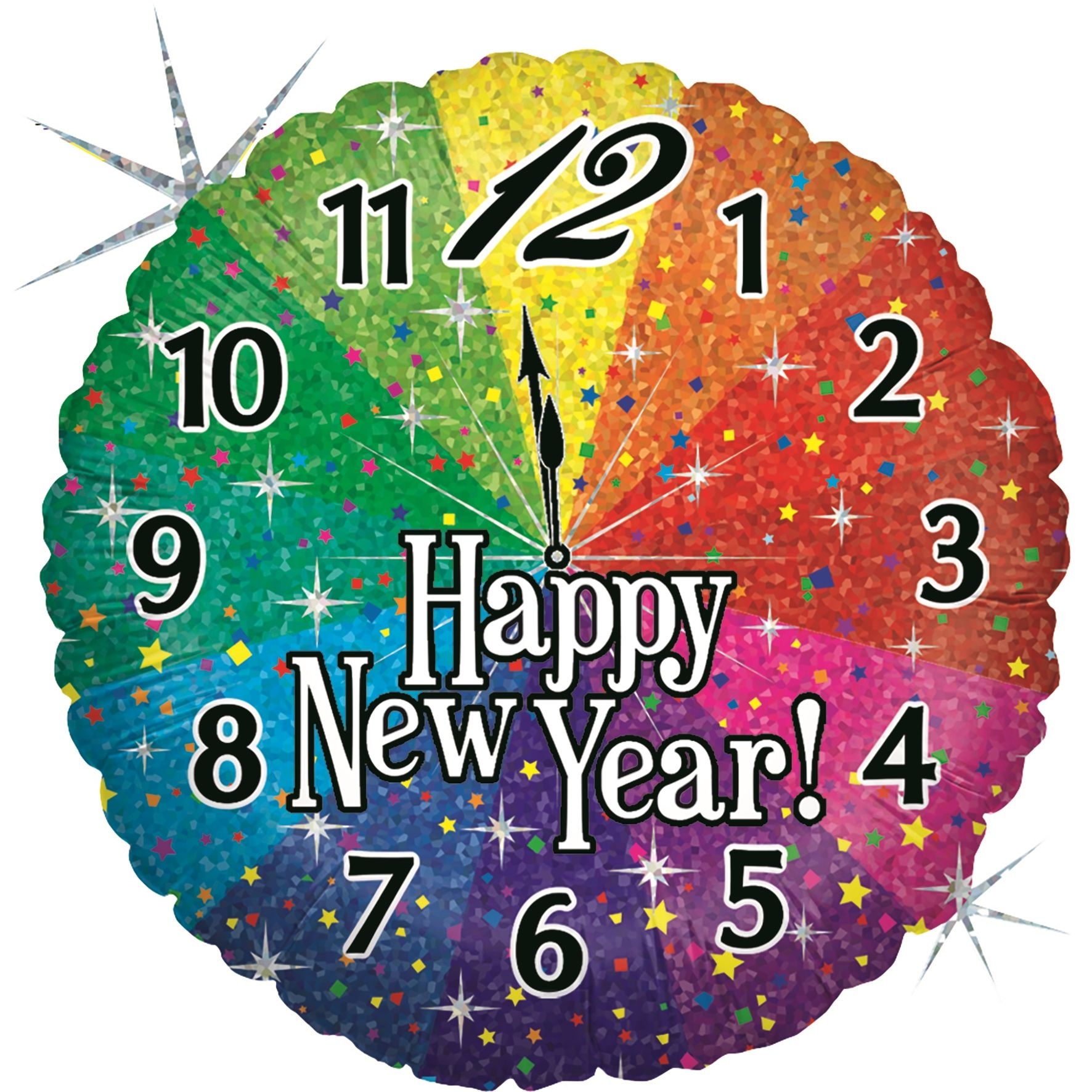 Folienballon HNY Countdown 45cm Folienballon HNY Countdown 45cm