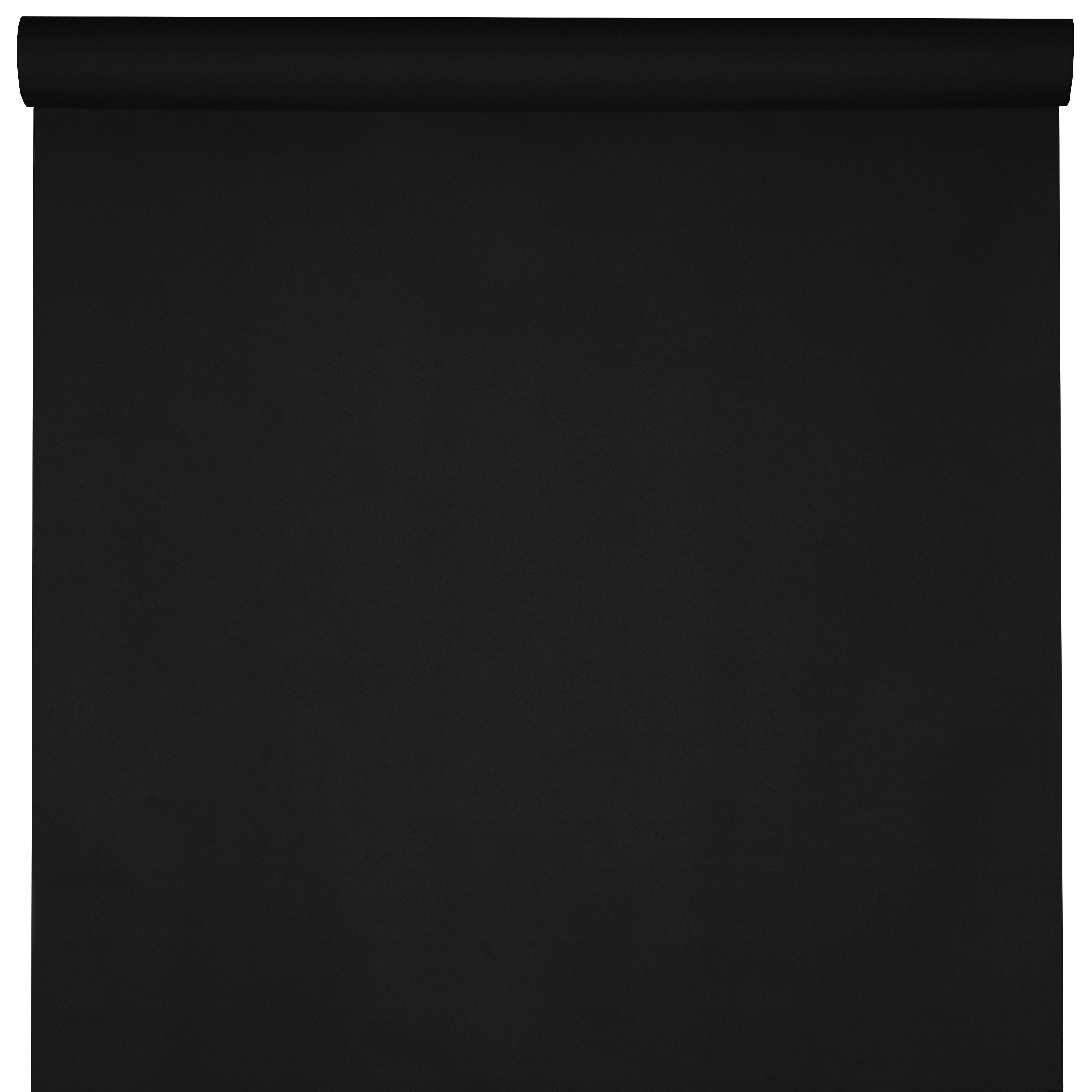 Tischdecke 10 m Rolle - Schwarz