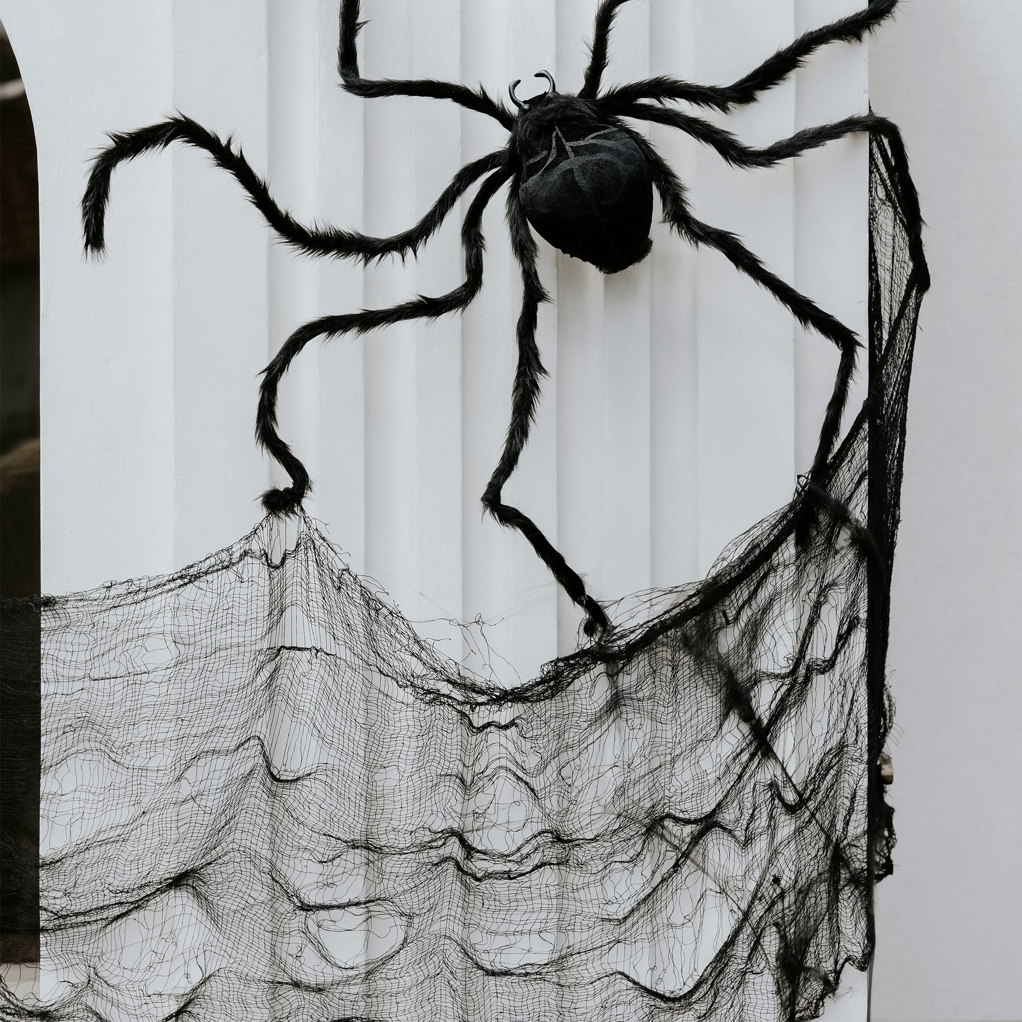 Halloween - Dekostoff, Schwarz Halloween - Dekostoff, Schwarz