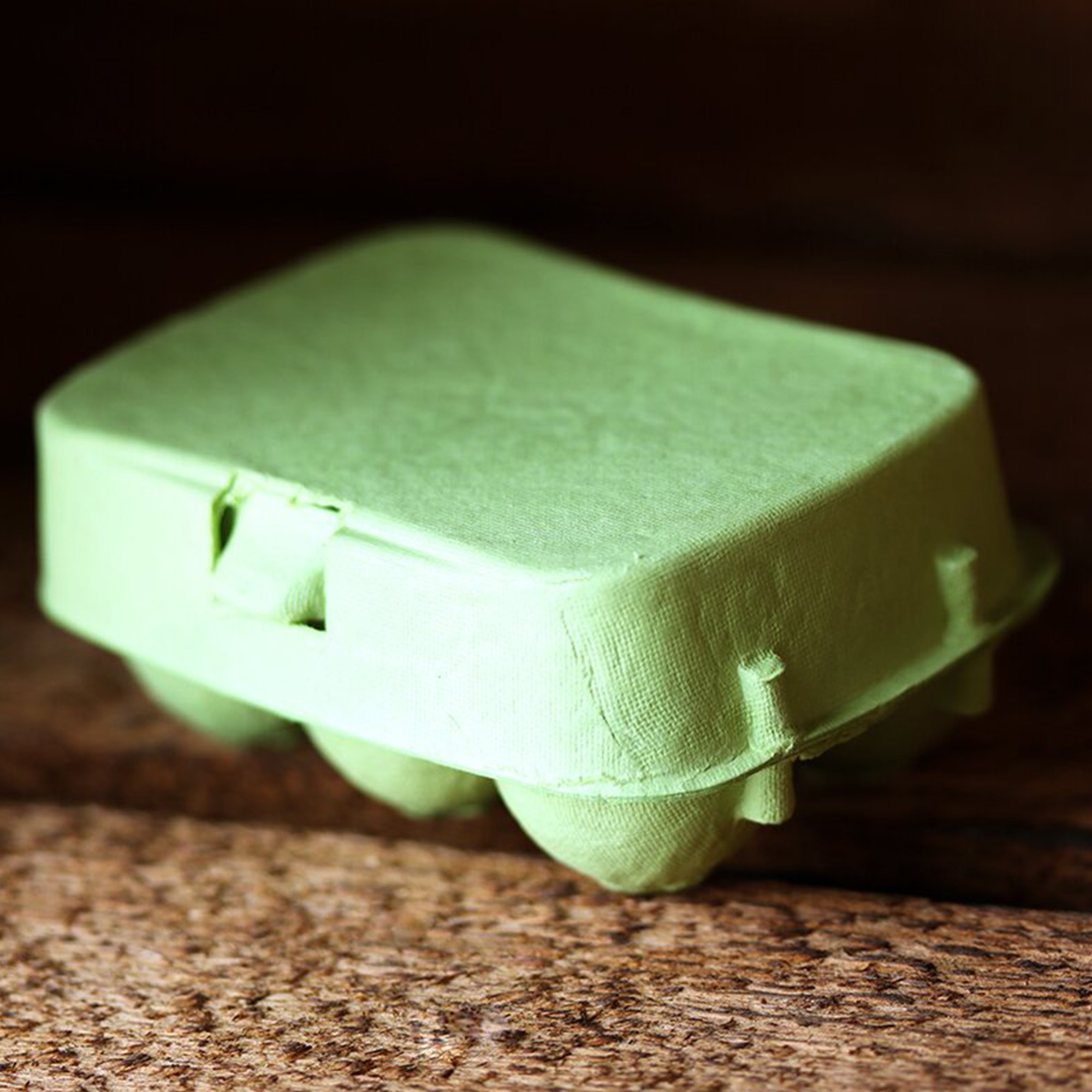 6er Eierkarton in Grün 6er Eierkarton in Grün