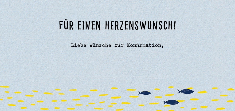 Geld- oder Gutscheinumschlag "Alles Gute zur Konfirmation"