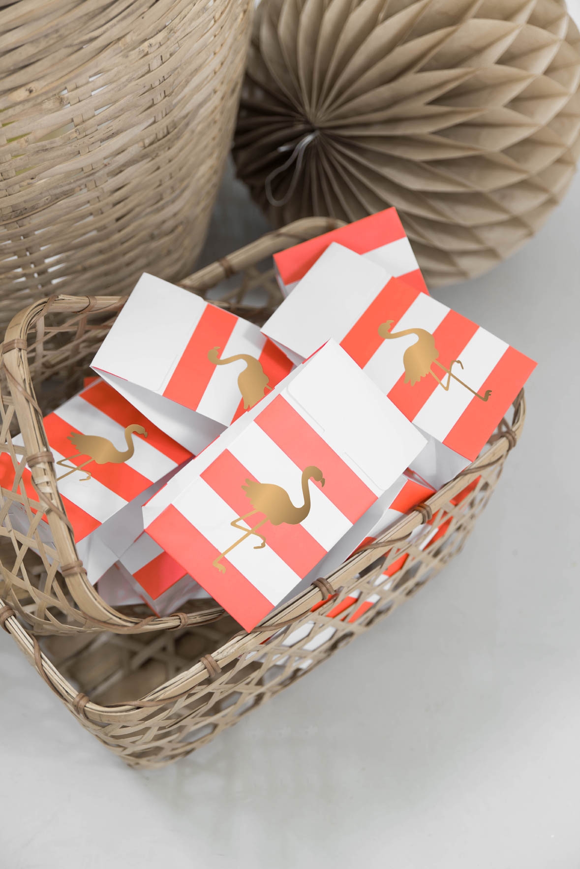 Flamingo - 10 Party Tüten Flamingo - 10 Party Tüten