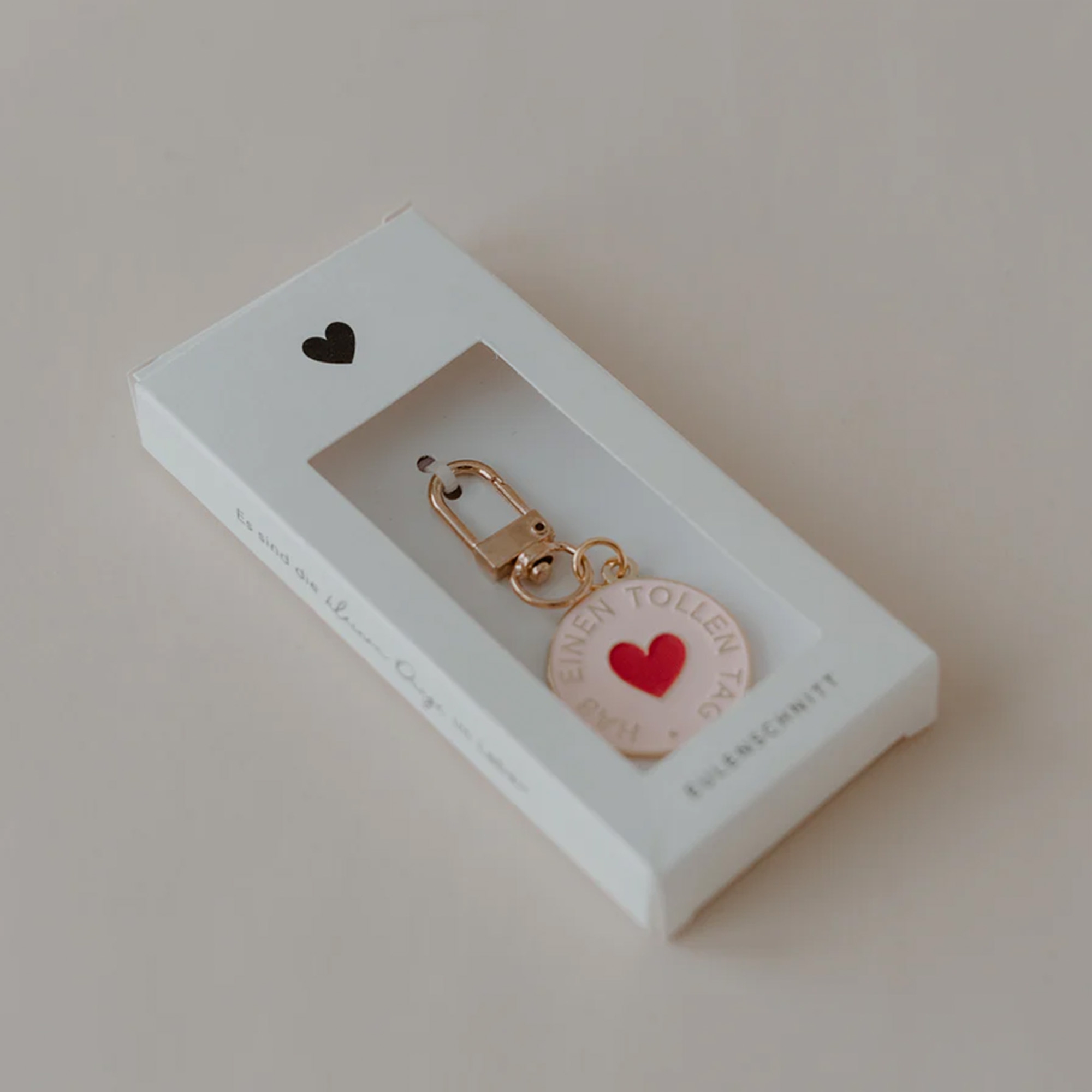 Schlüsselanhänger "Hab einen tollen Tag" Schlüsselanhänger "Hab einen tollen Tag"