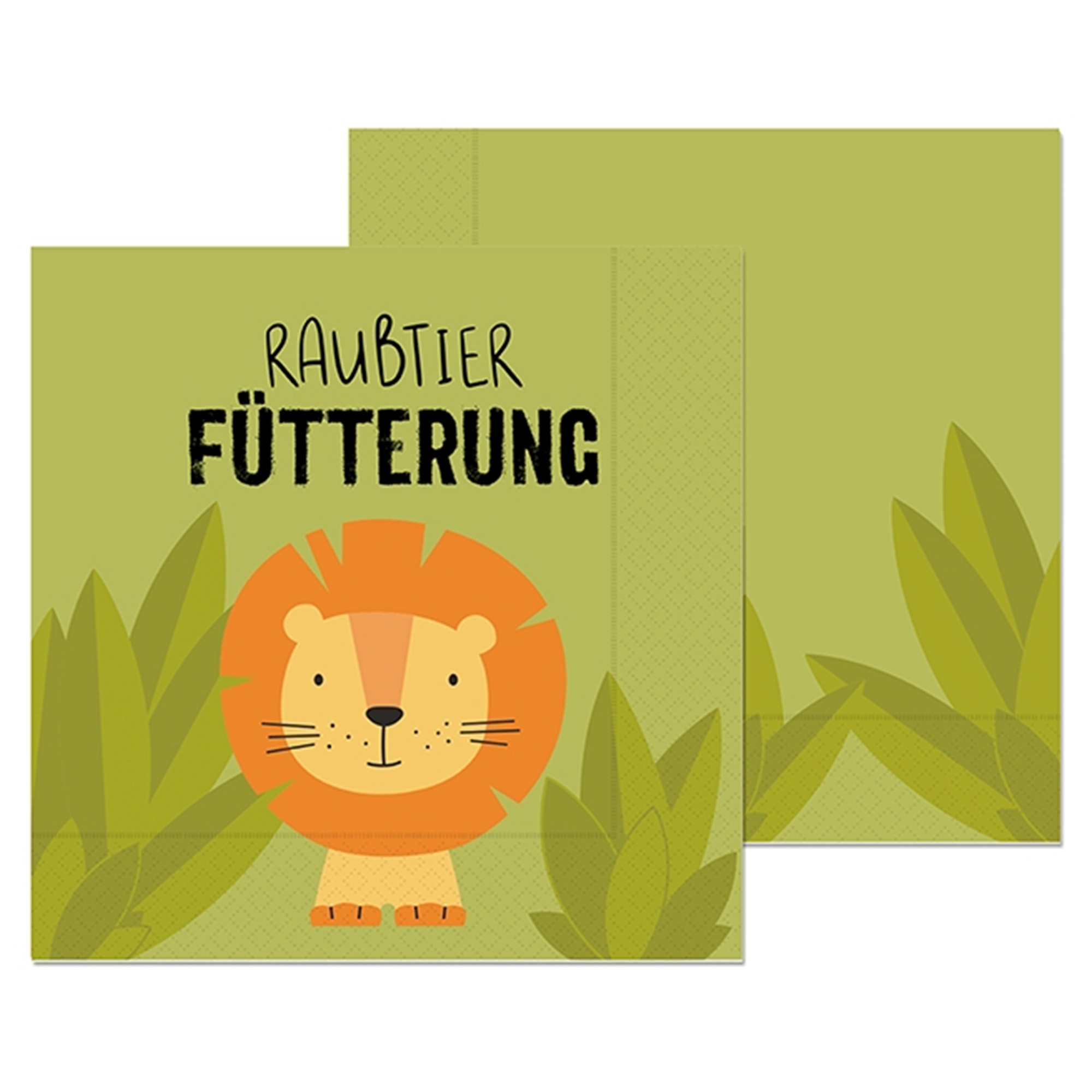20 Servietten "Raubtierfütterung" 20 Servietten "Raubtierfütterung"