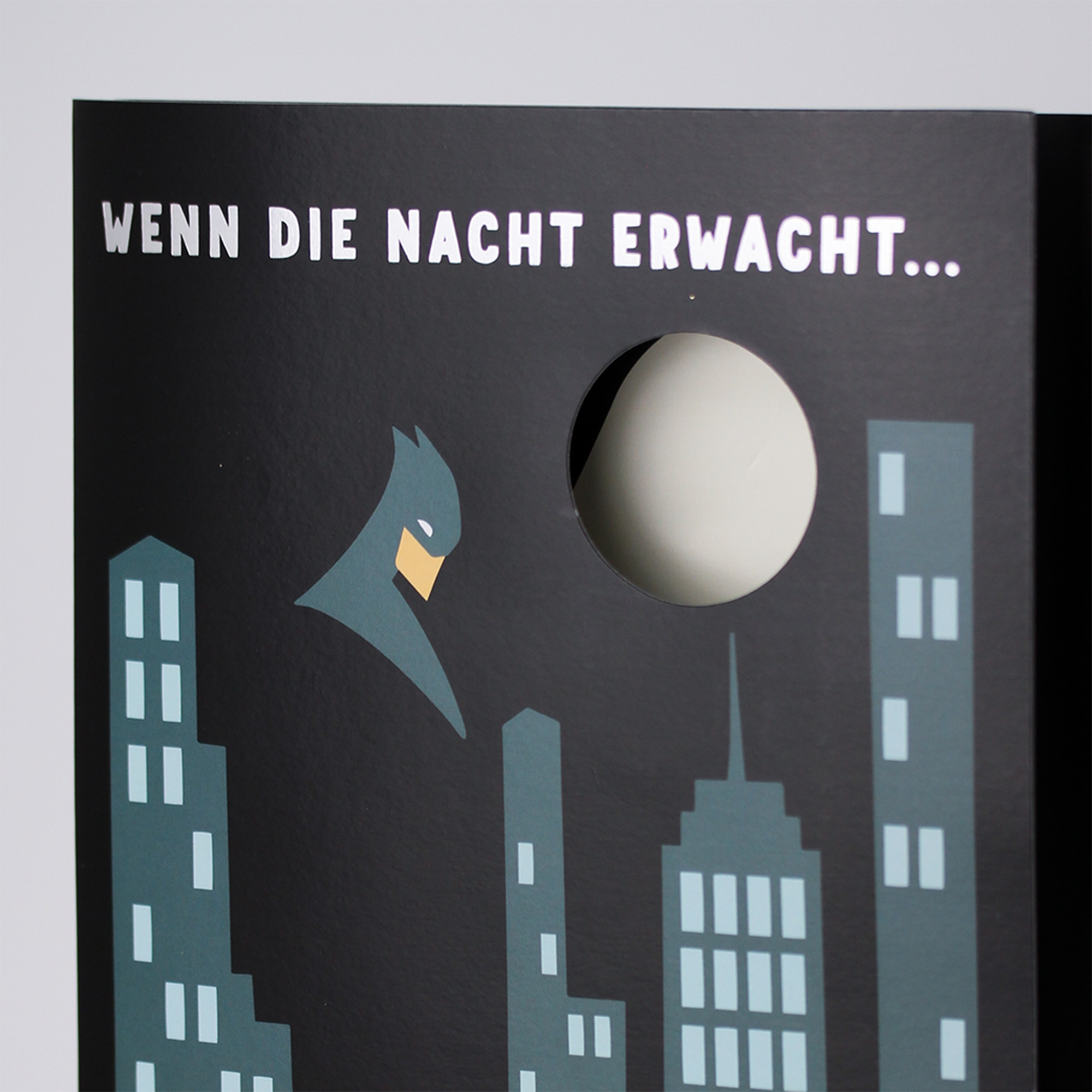 Musikkarte "Wenn die Nacht erwacht..."
