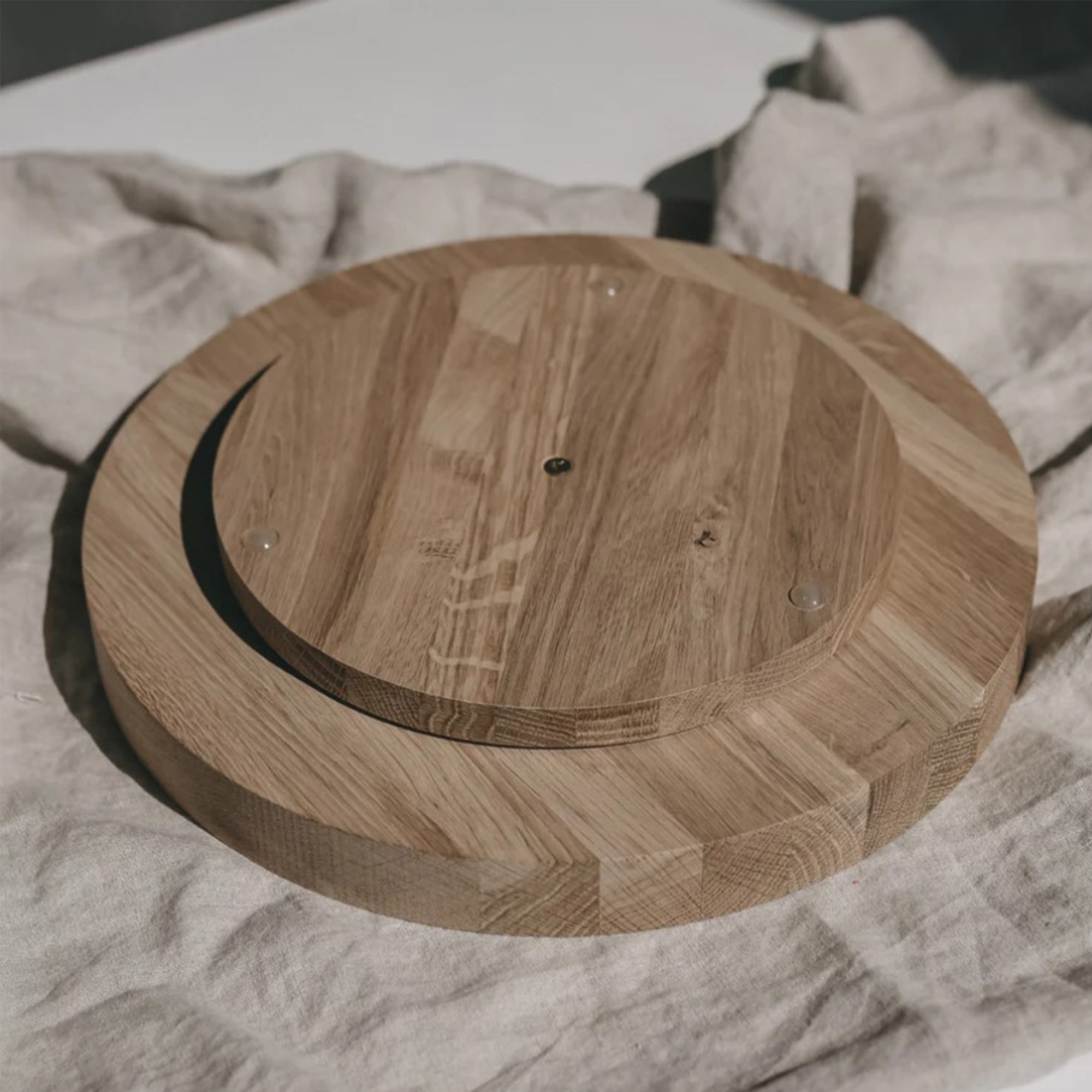 Eulenschnitt - Drehteller "Erstmal Kaffee" 28 cm Eulenschnitt - Drehteller "Erstmal Kaffee" 28 cm