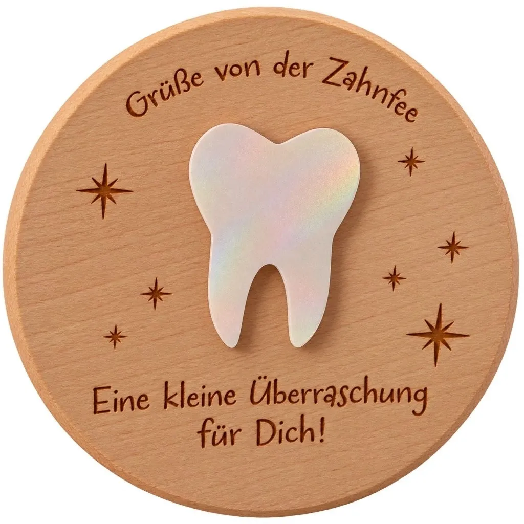 Geschenkglas "Grüße von der Zahnfee"