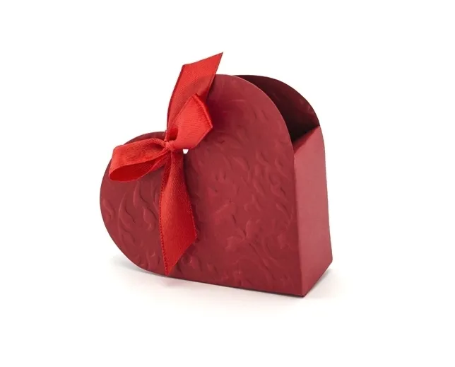 Geschenkbox Herz Rot