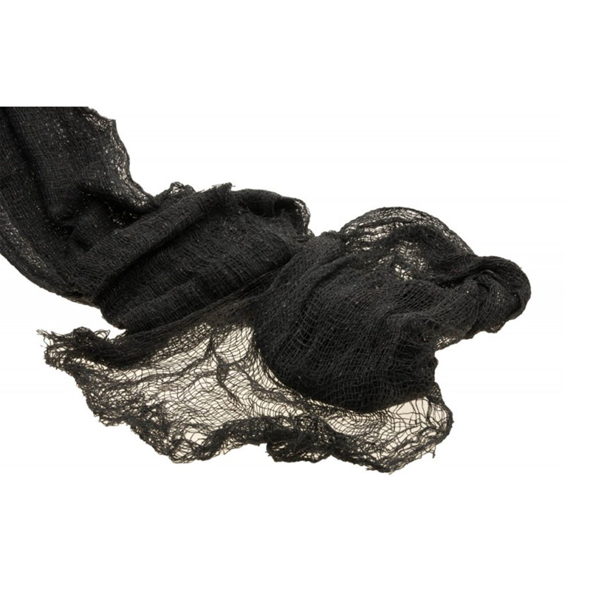 Netztuch, Schwarz Person