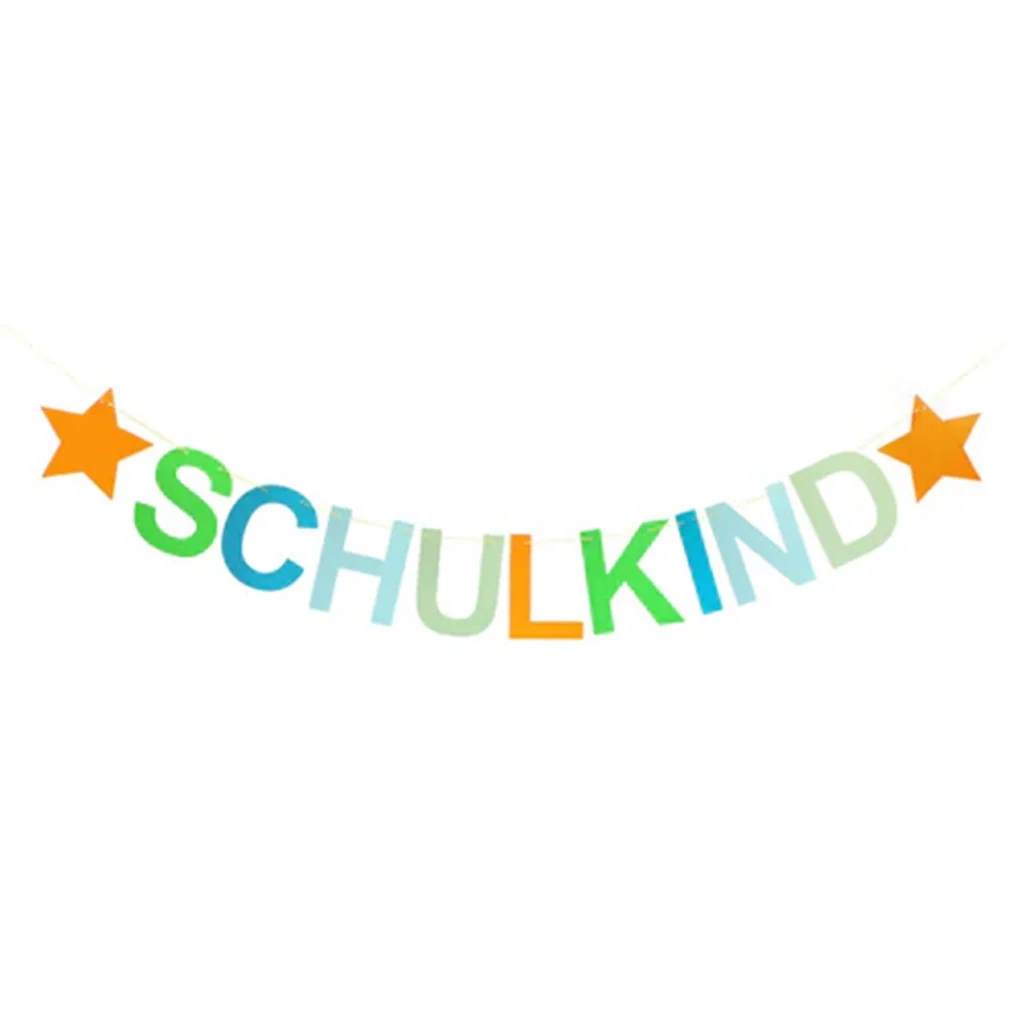 Girlande "Schulkind Boys" 3m