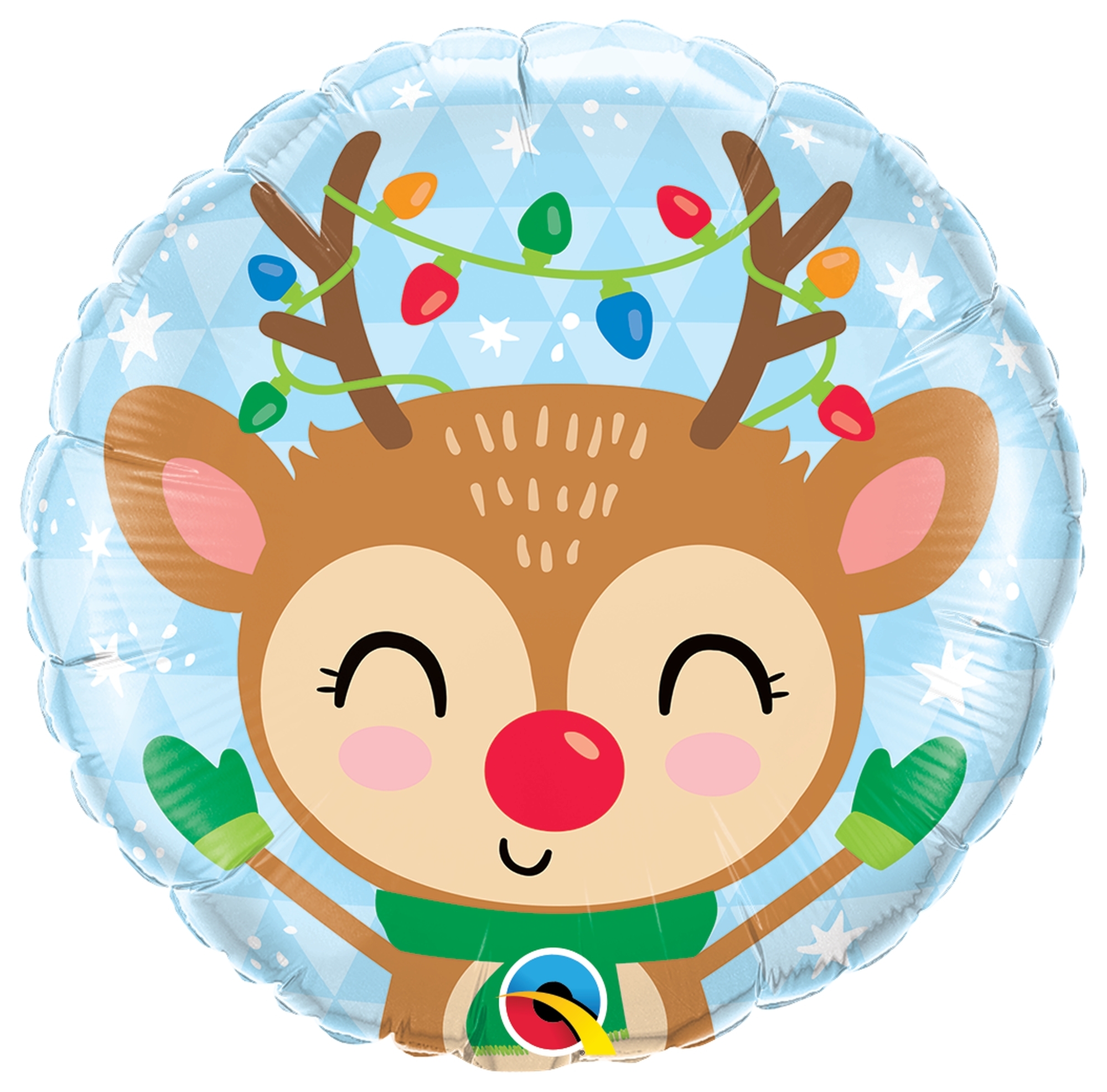 Folienballon Party-Rentier 45cm