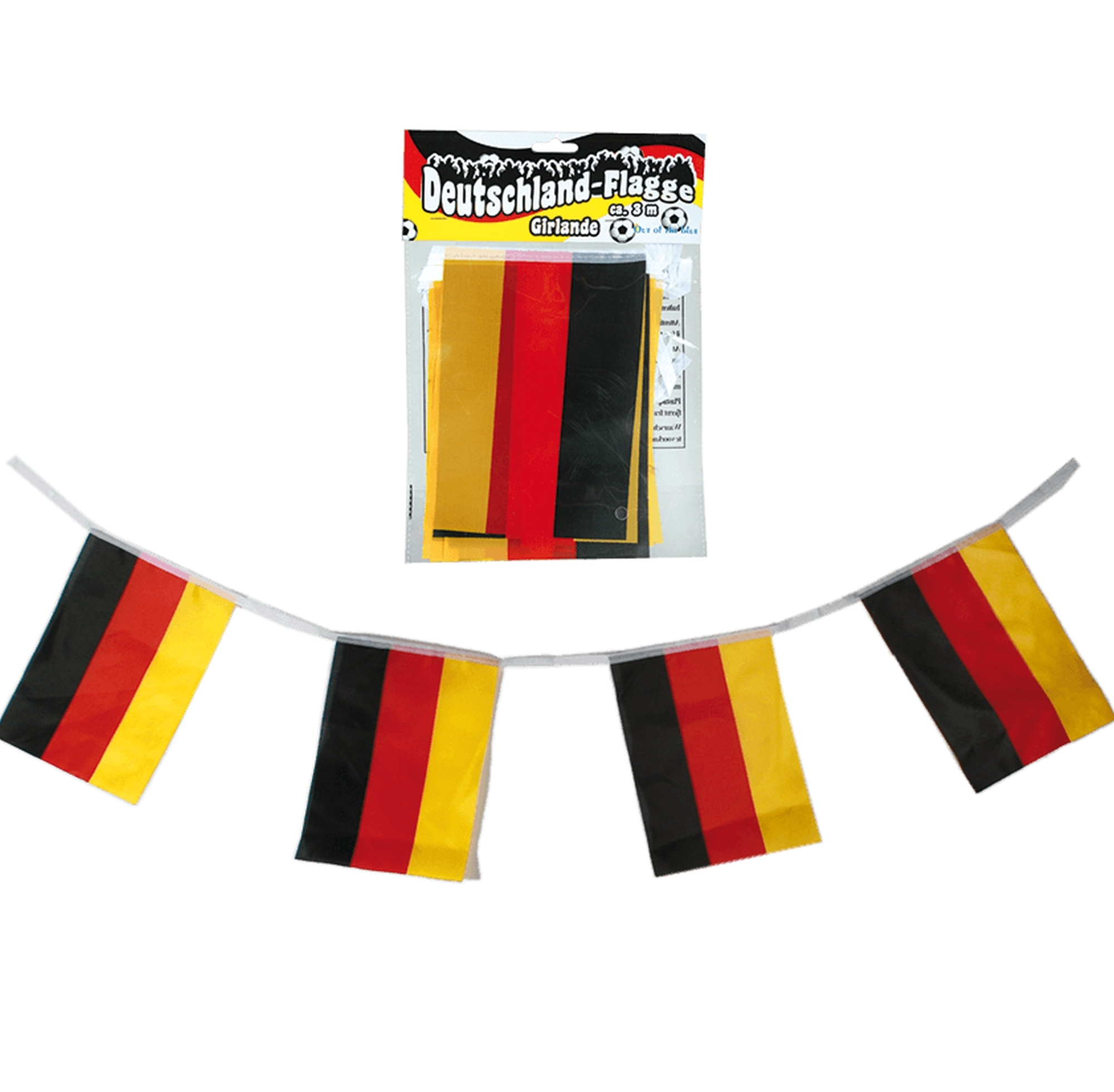 Deutschlandflagge-Girlande