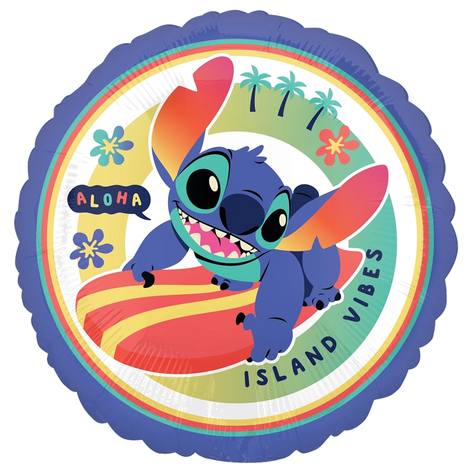 Folienballon "Stitch" 45 cm Geburtstagstorte, Torte, Sahne, Nachtisch, Essen