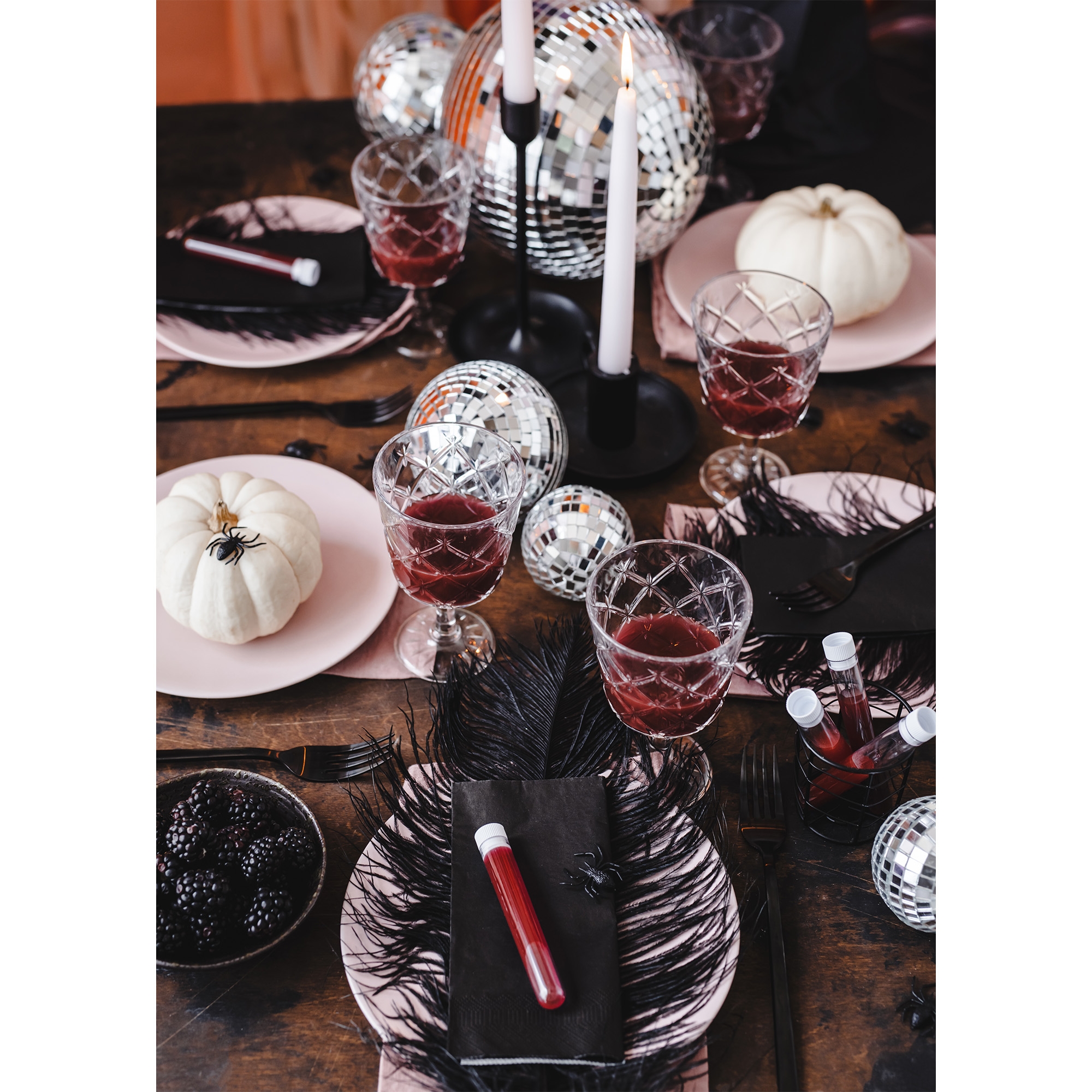 6 Halloween Shot Gläser "Röhrchen" 6 Halloween Shot Gläser "Röhrchen"