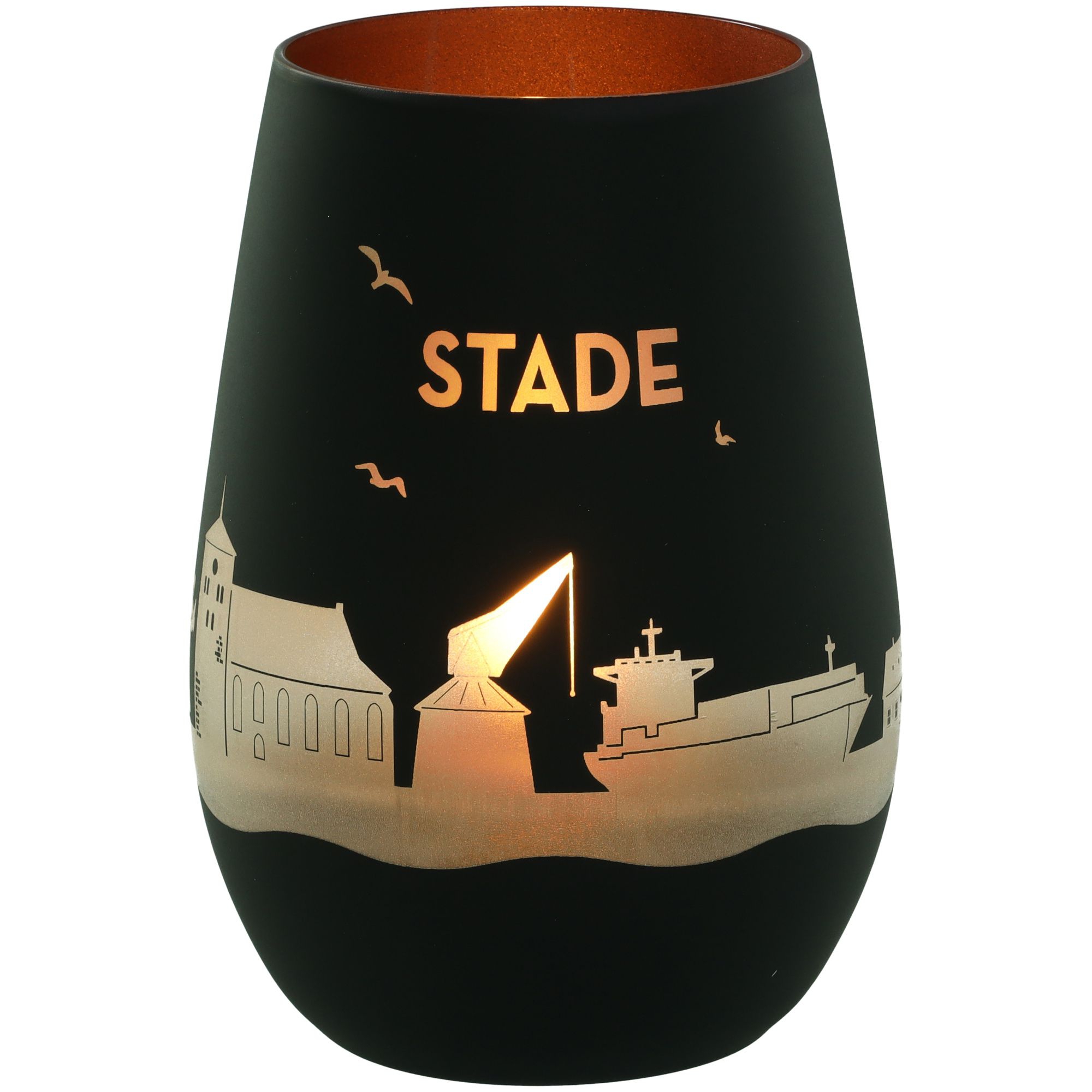 Windlicht Skyline Stade Schwarz/Bronze Windlicht Skyline Stade Schwarz/Bronze