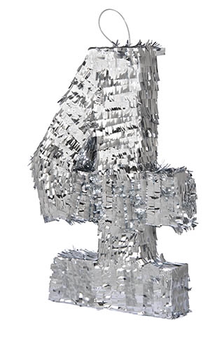 Pinata Zahl 4 Pinata Zahl 4