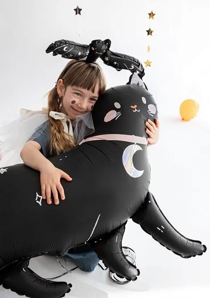 Folienballon "Schwarze Katze", ca. 80 cm Folienballon "Schwarze Katze", ca. 80 cm