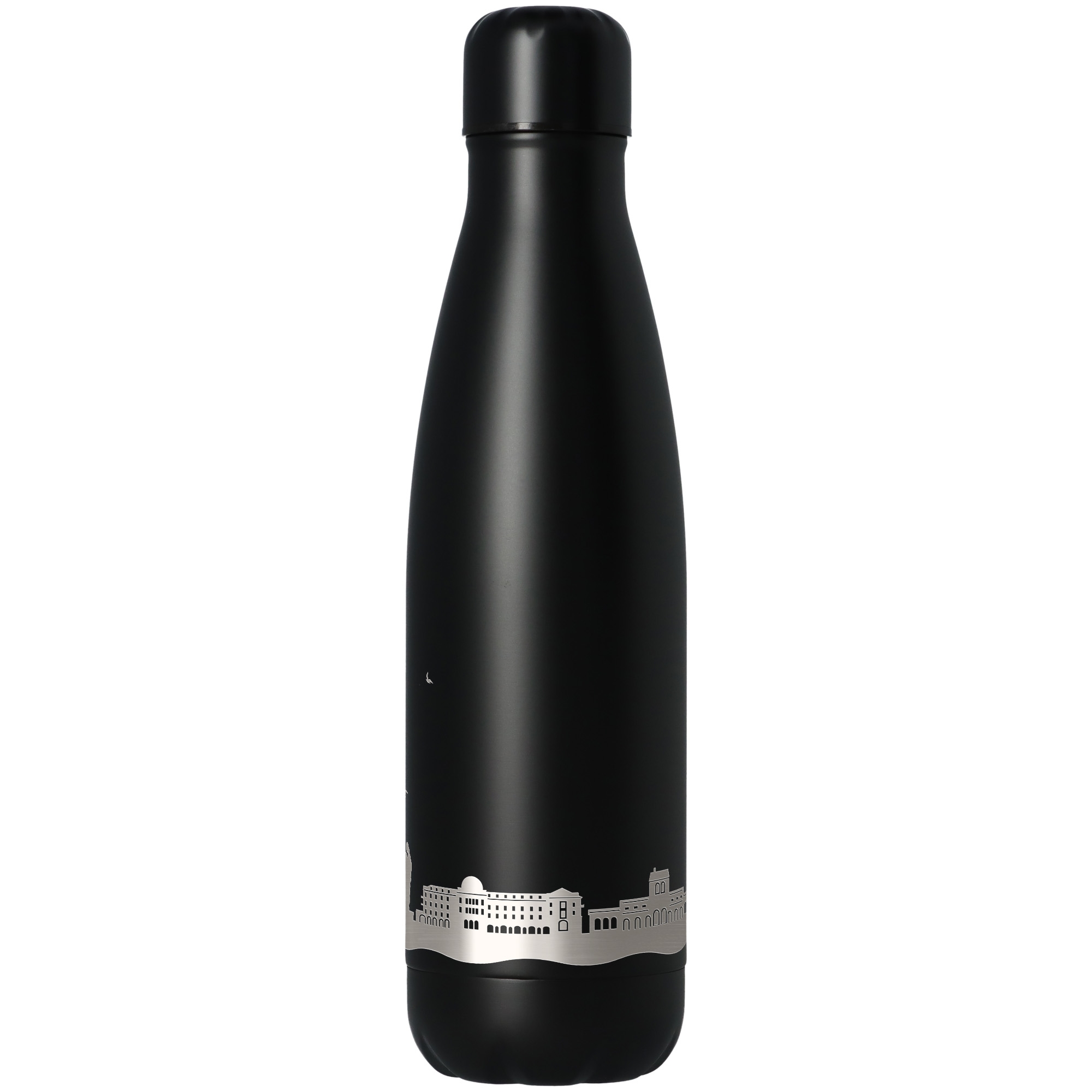 Trinkflasche Skyline Juist Schwarz 500ml