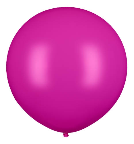 Latexballon Gigant Pink Ø 80cm Latexballon Gigant Pink Ø 80cm