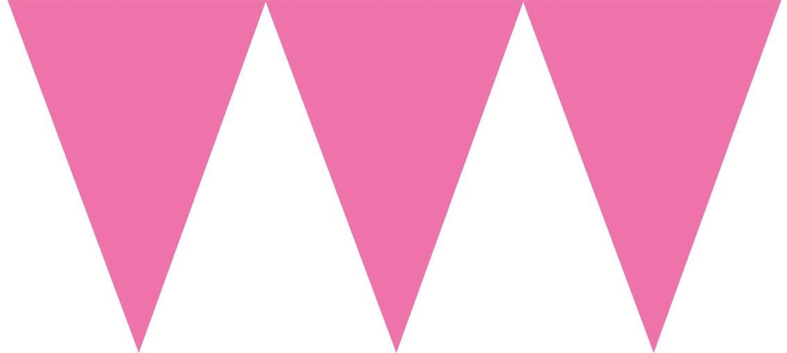 Pink - Wimpelkette