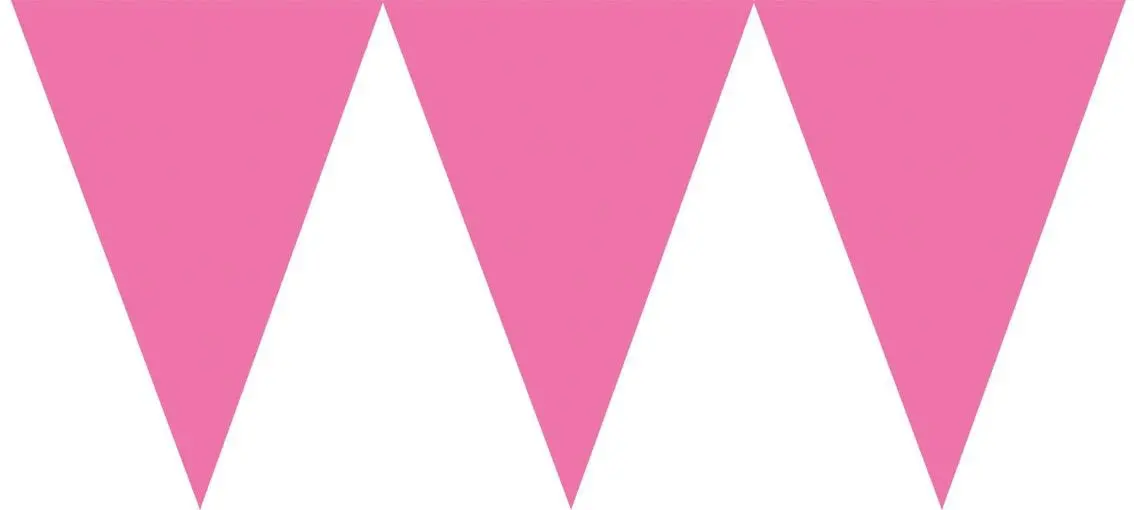 Pink - Wimpelkette