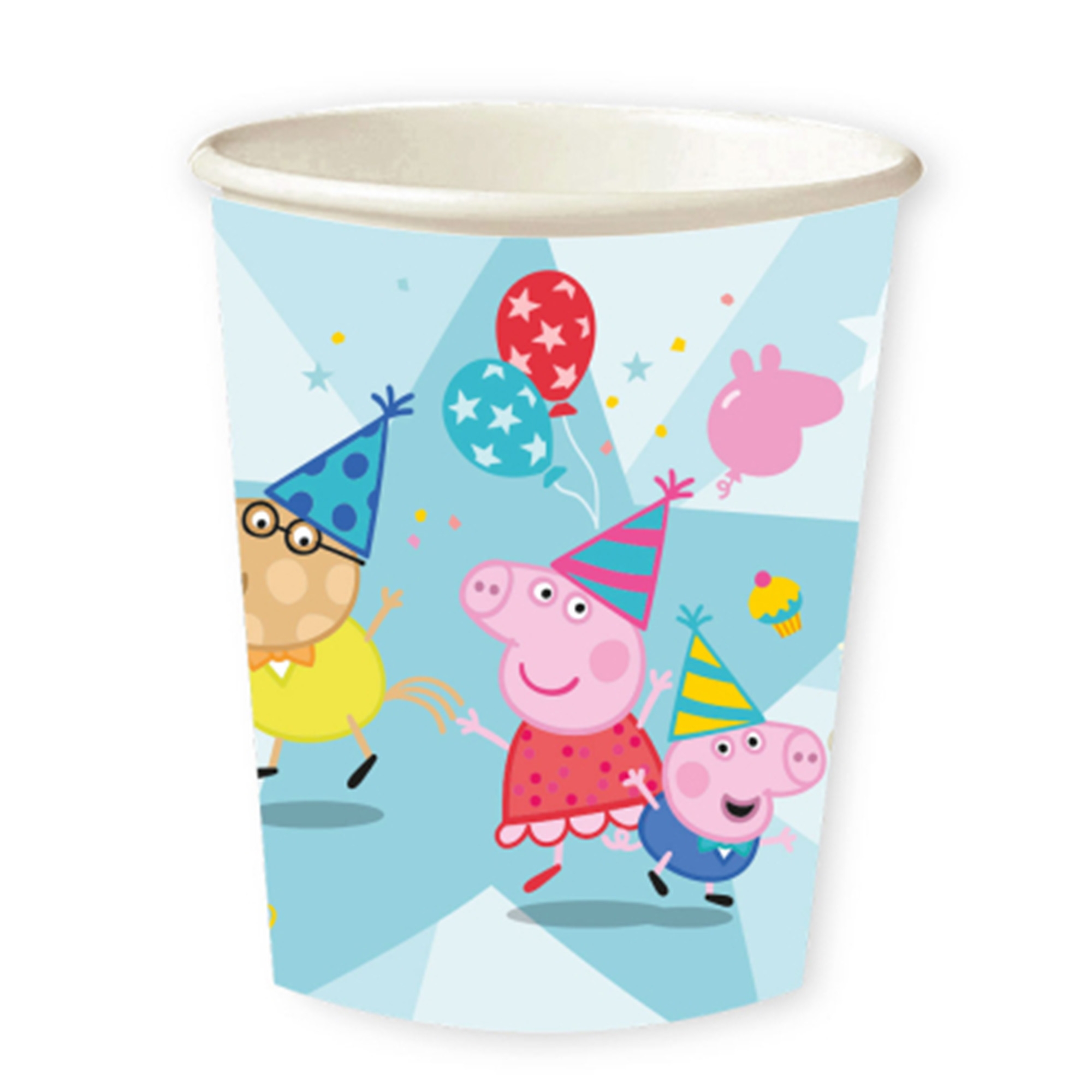 8 Pappbecher "Peppa Wutz" 8 Pappbecher "Peppa Wutz"