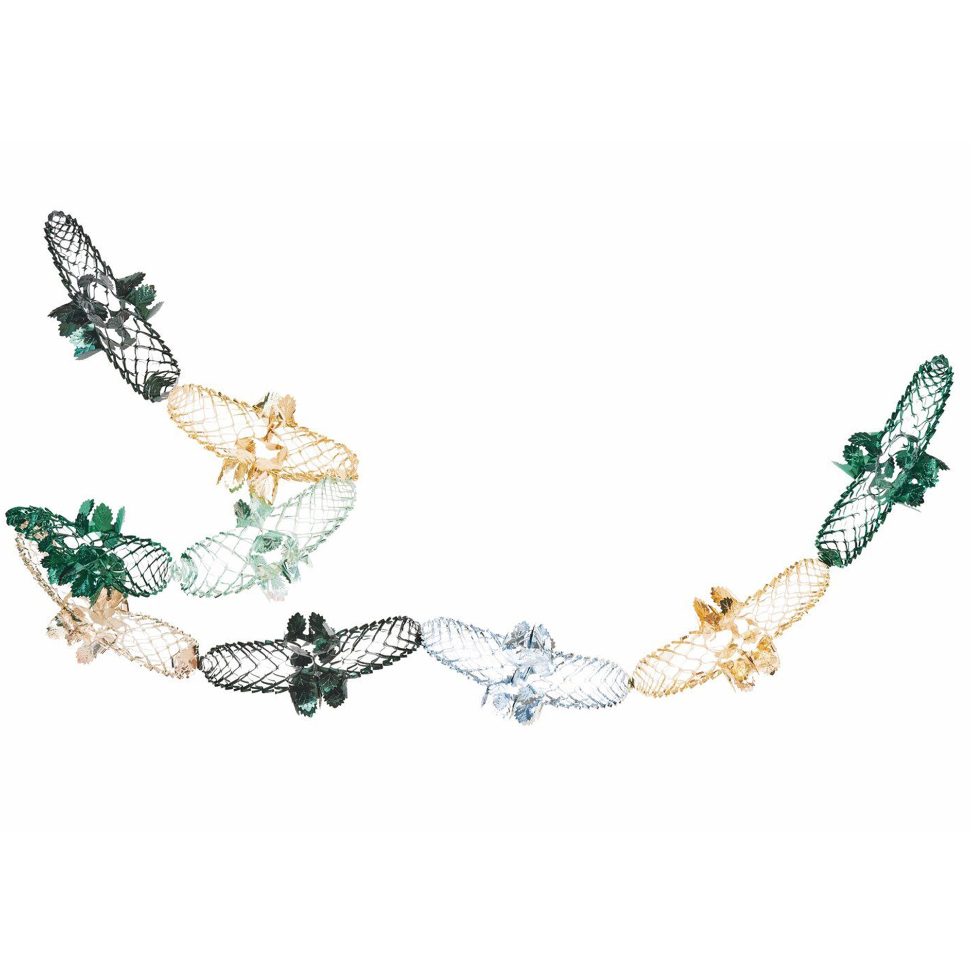 Foliengirlande "Mint/Gold" Zubehor, Schmuck, Halskette, Armreif, Ohrring