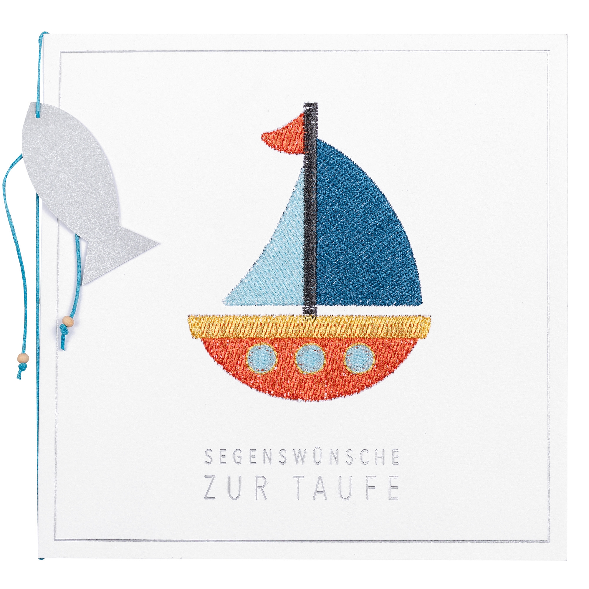 Räder Design - XL-Strickkarte "Segenswünsche zur Taufe" Räder Design - XL-Strickkarte "Segenswünsche zur Taufe"