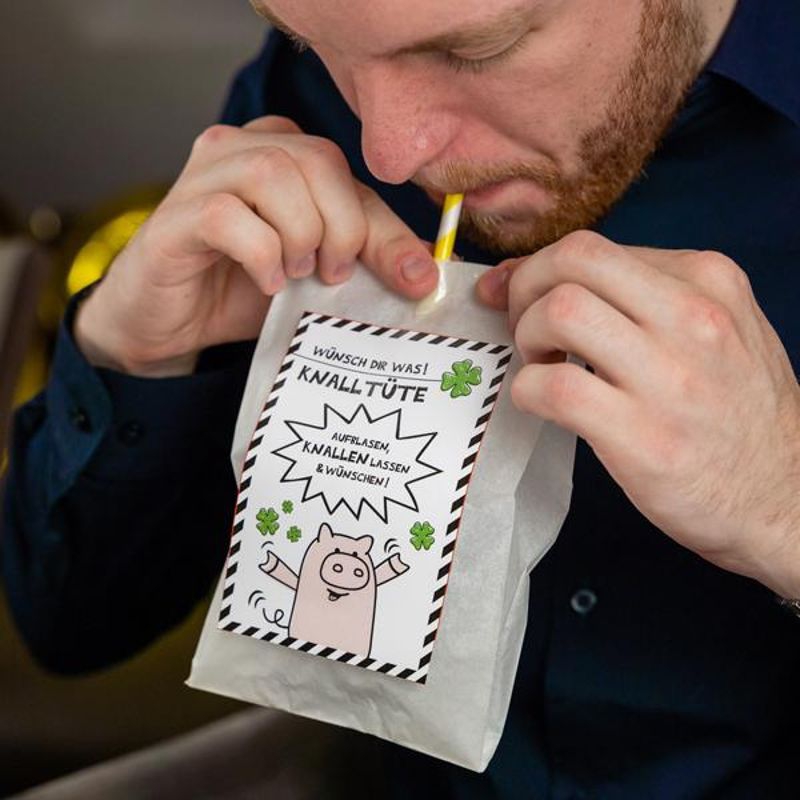 6 Knalltüten mit Konfetti 6 Knalltüten mit Konfetti