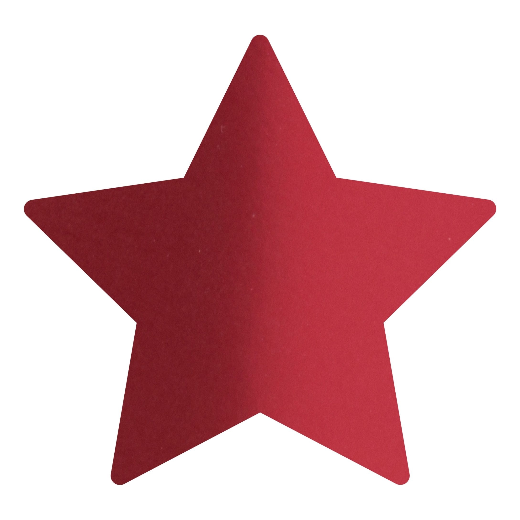 Folienkonfetti 1,7cm Stern 15g Satin Rot