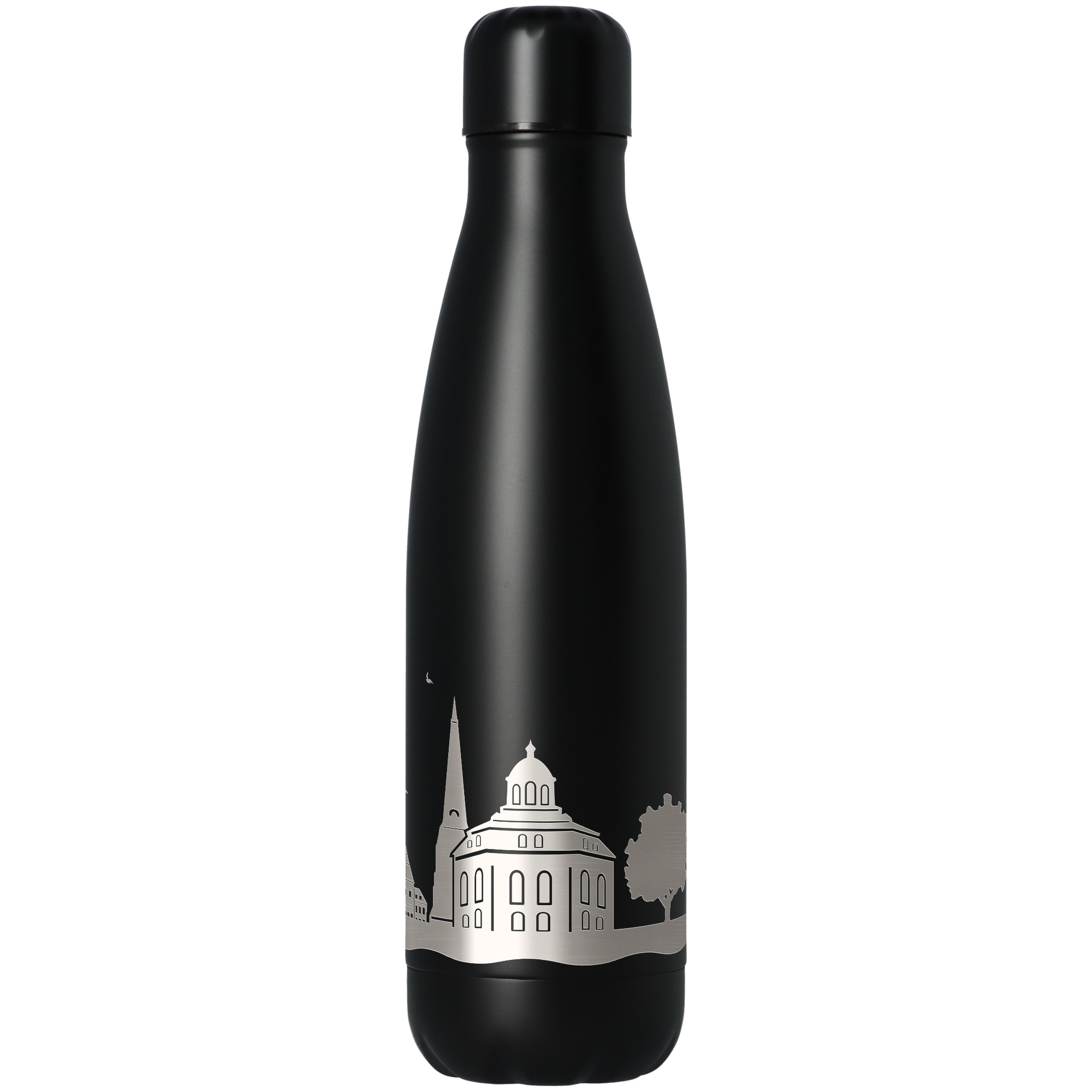 e7938c11bd416512518dc5d6031524e3c59d7ca2 Trinkflasche Skyline Rellingen Schwarz 500ml