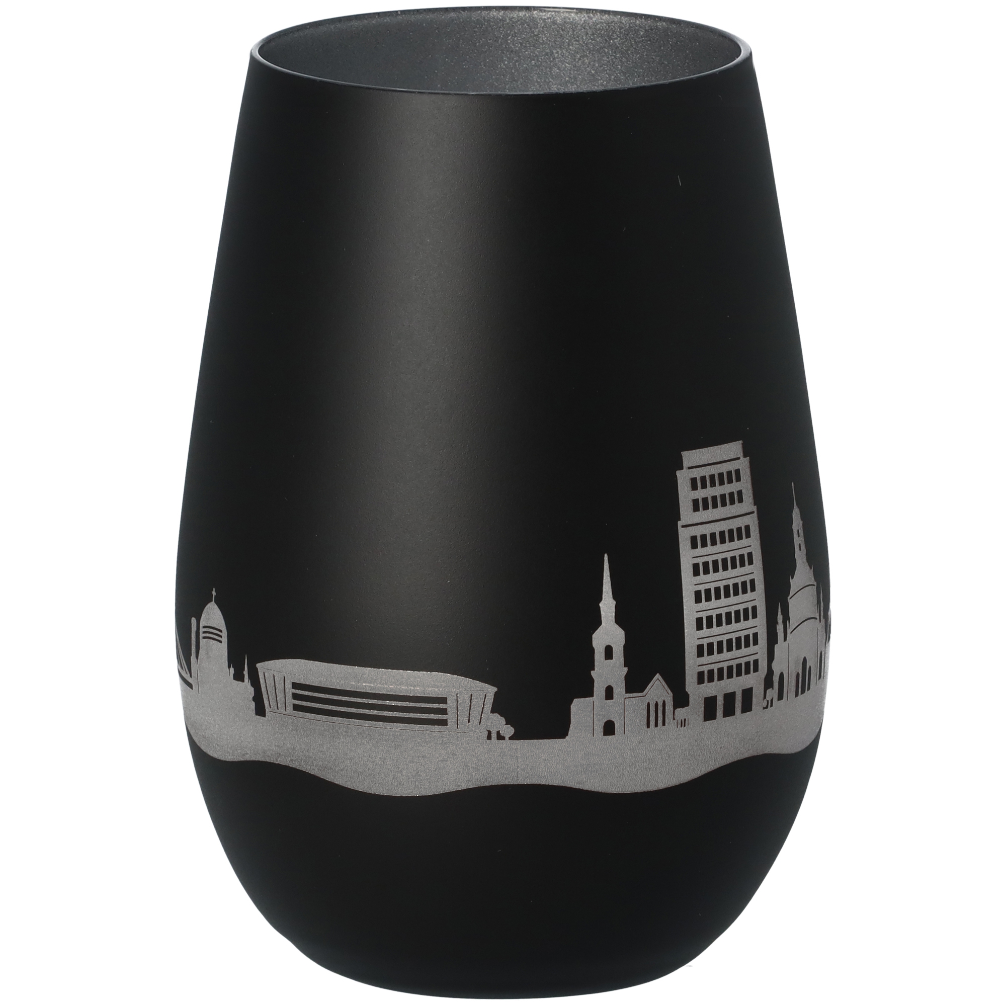 Windlicht Skyline Dresden Schwarz/Silber Windlicht Skyline Dresden Schwarz/Silber