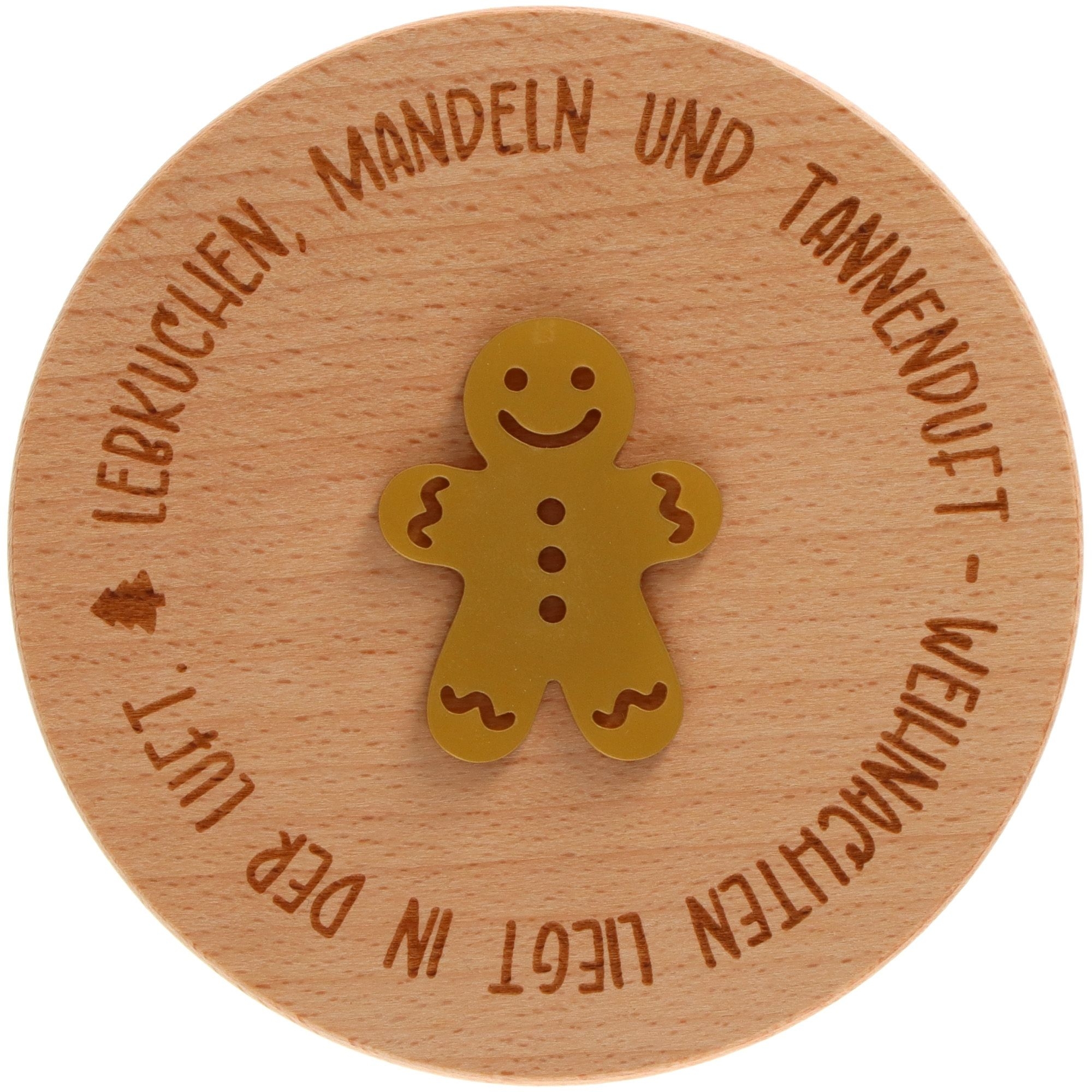 Geschenkglas "Weihnachten" Gold Essen, Süßigkeiten, Plätzchen
