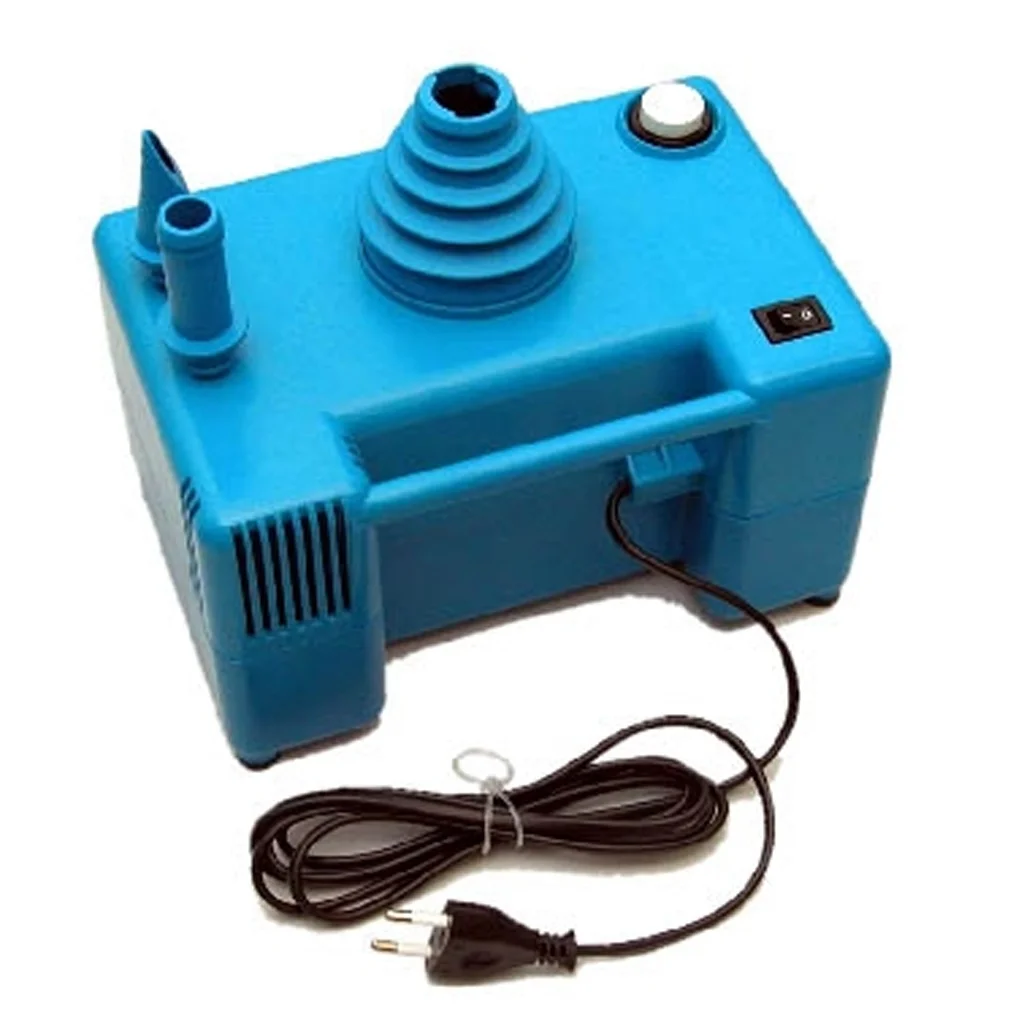 Wasserpumpe, Tauchpumpe, Blau, Netzteil, Schlauchanschluss