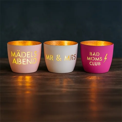 Teelicht, Kerzenhalter, LED-Teelicht, Candle holder, Cup candles