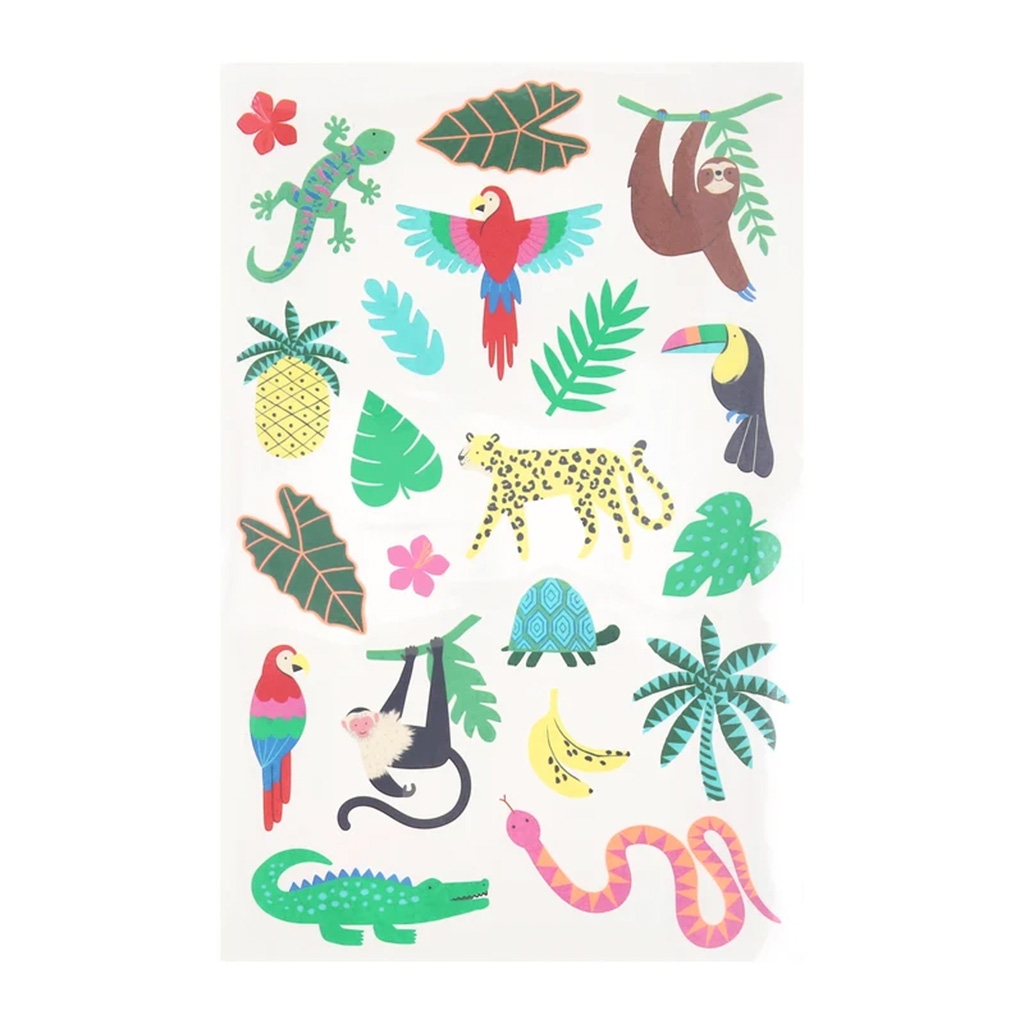 Tiermotiv, Tiere, Pflanzen, Tiermuster, Leopard