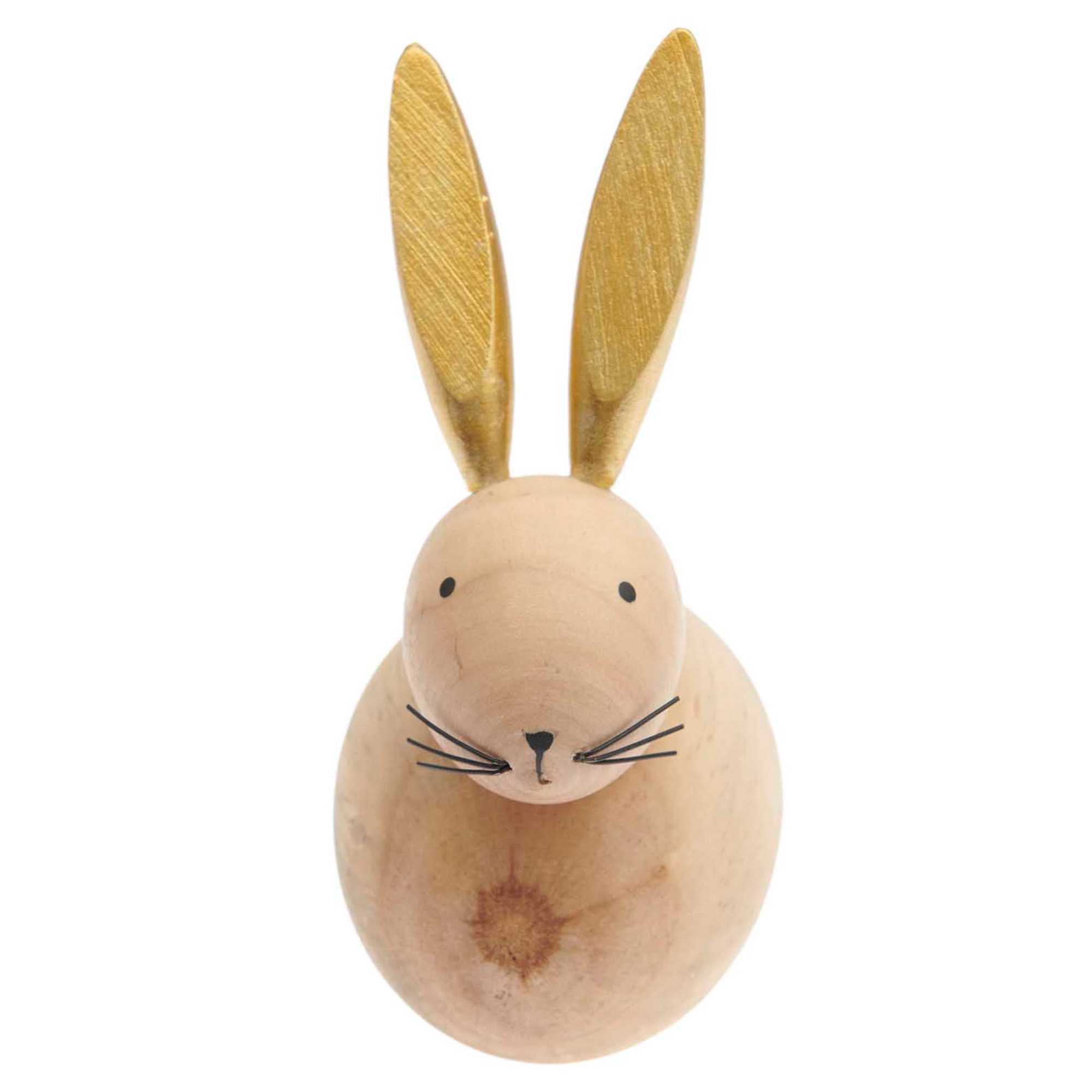 Holzfigur "Hase" 10,5 cm Besteck