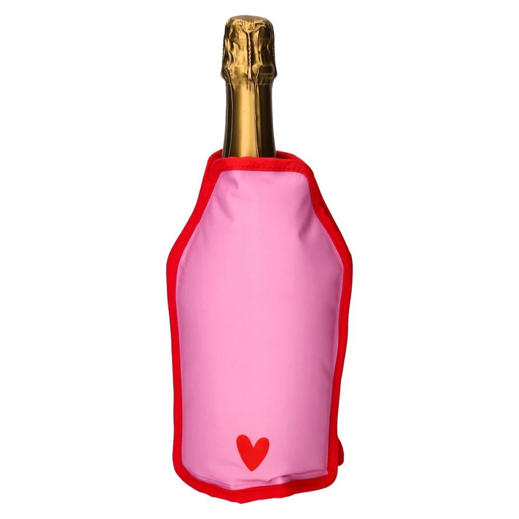 Champagne Flasche, Weinflasche, Flasche Hülle, Pink, Herz