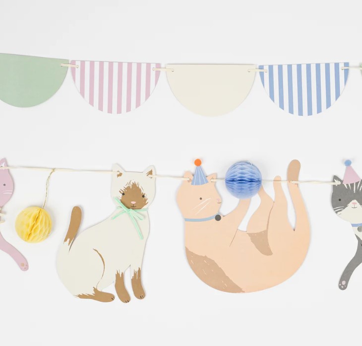 Meri Meri - Girlande "Katze" Meri Meri - Girlande "Katze"