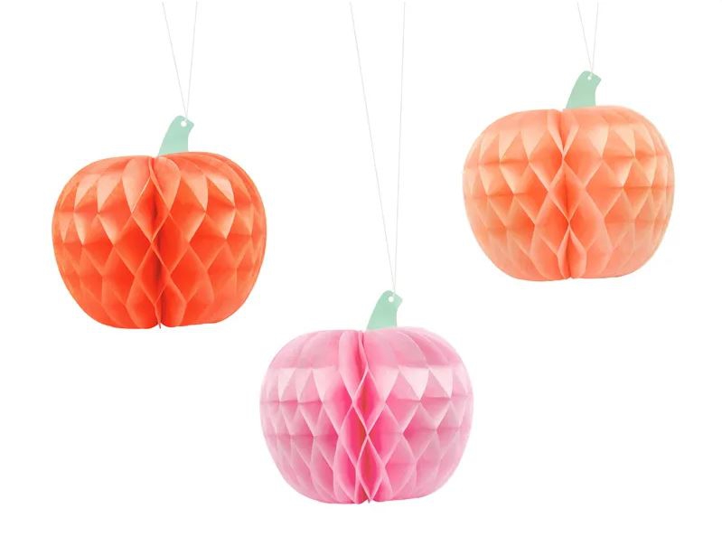 3 Wabenbälle "Kürbis" 3 Wabenbälle "Kürbis"