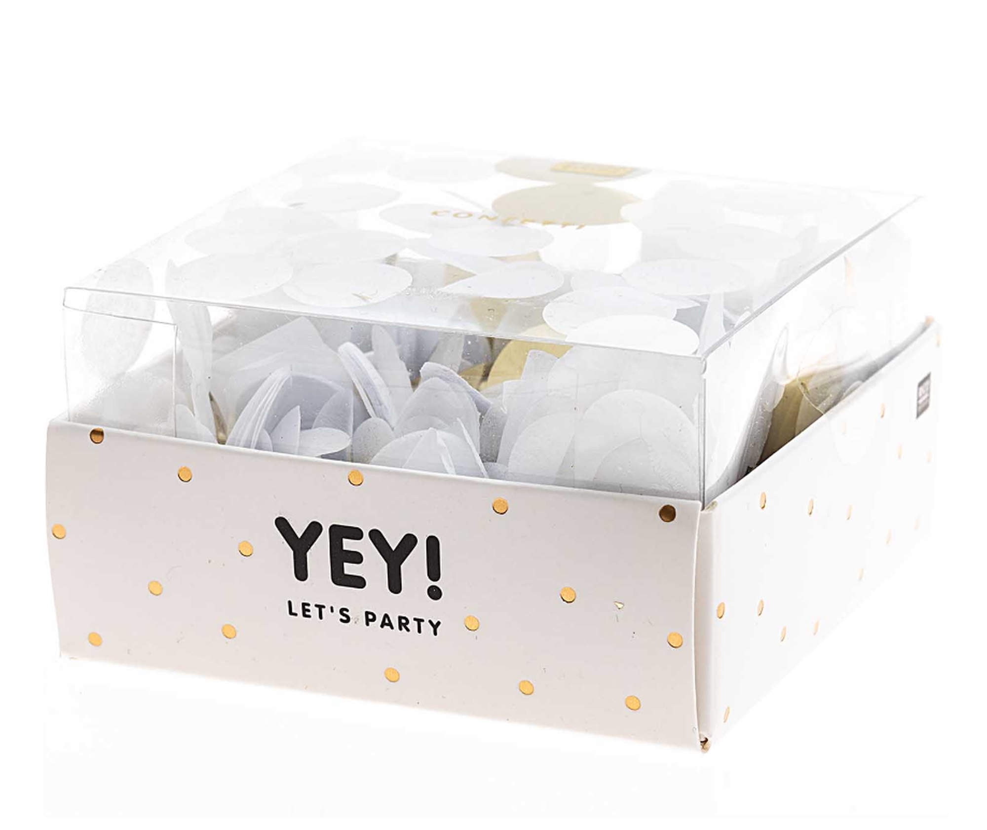 Konfetti -Weiß Mix 20g Konfetti -Weiß Mix 20g