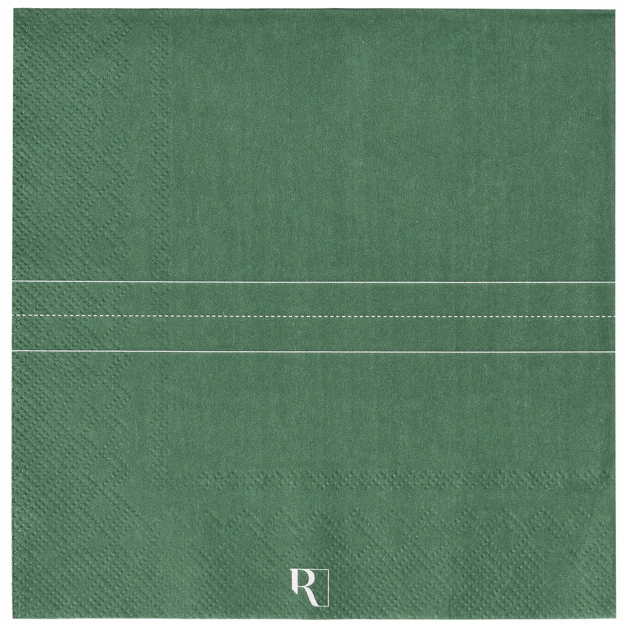 Räder Design - 20 Servietten "Elternabend" papier, grün, gefaltet, notizblock, struktur