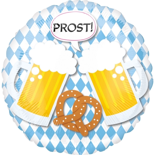 Folienballon Oktoberfest "Prost" 43cm Folienballon Oktoberfest "Prost" 43cm